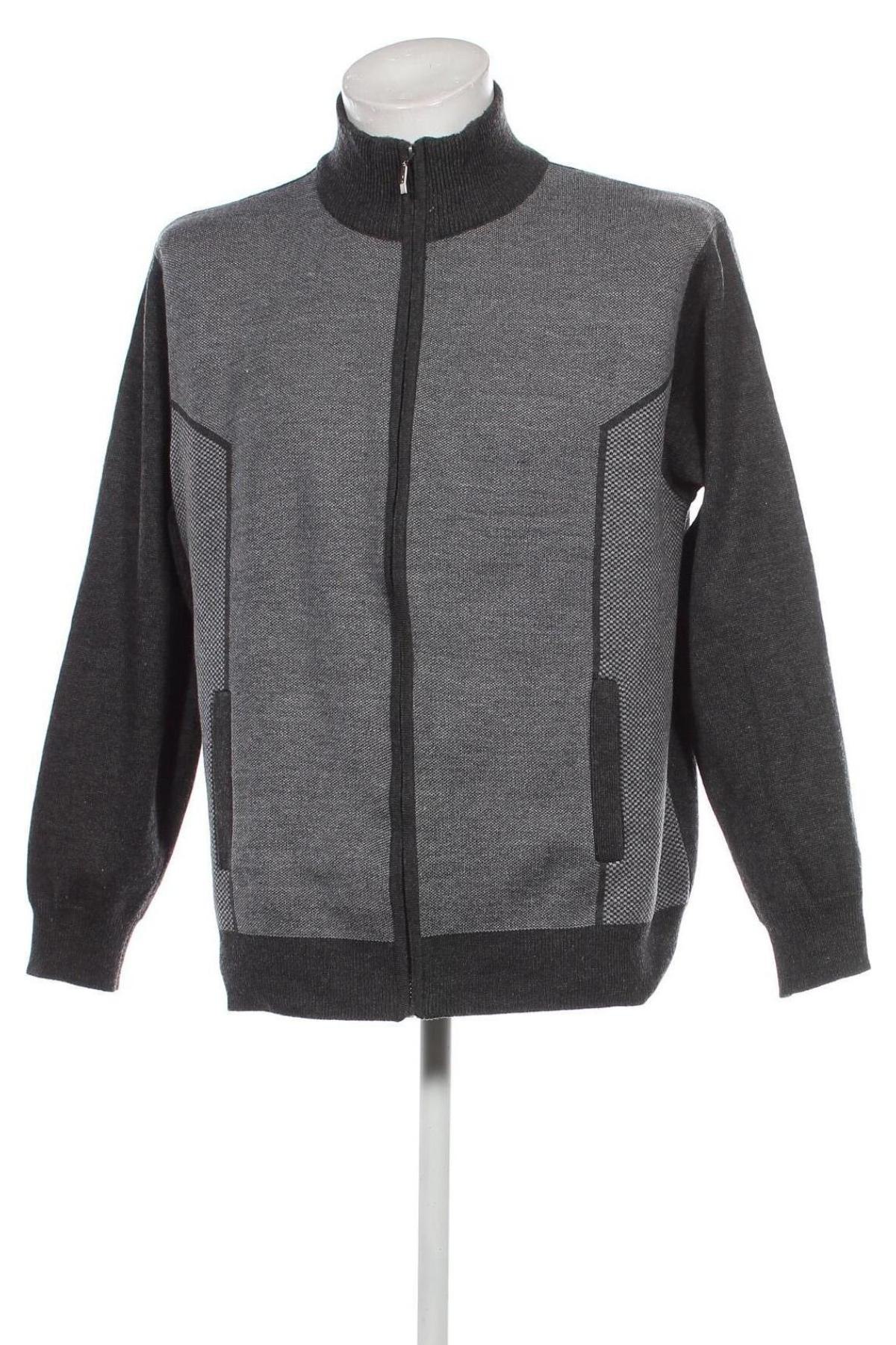 Herren Strickjacke, Größe XXL, Farbe Grau, Preis € 9,29