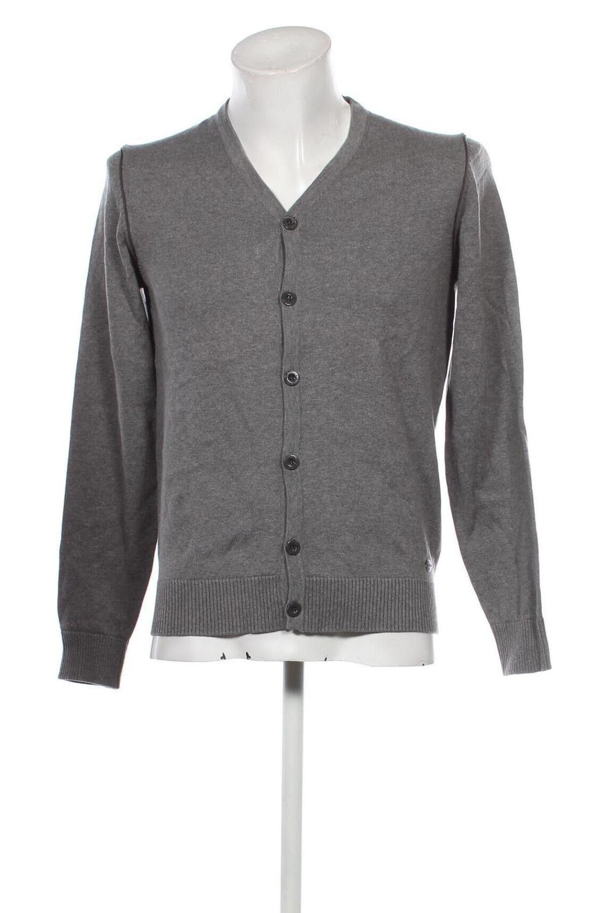 Herren Strickjacke S.Oliver, Größe M, Farbe Grau, Preis € 15,49