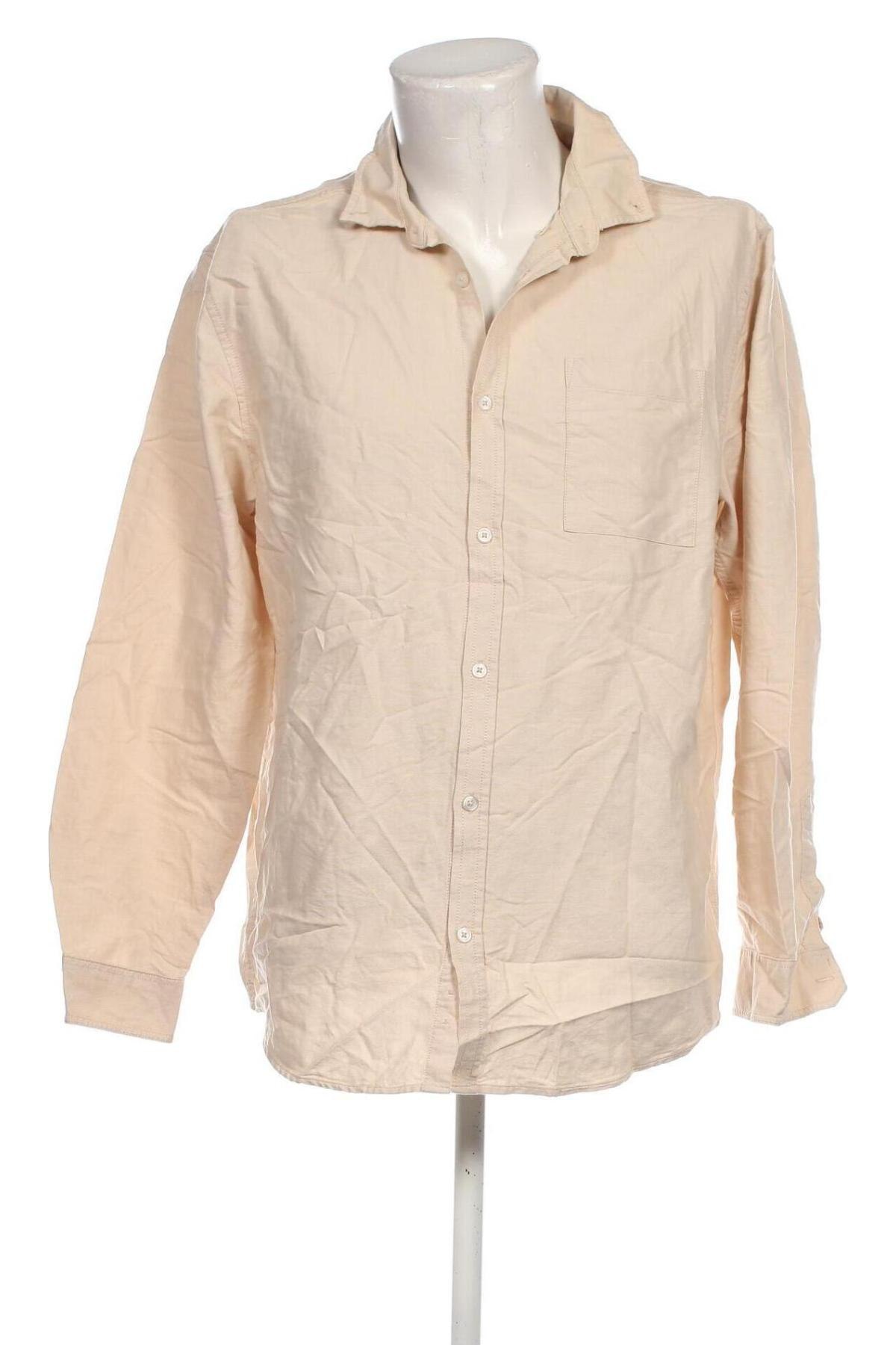 Herrenhemd Anko, Größe XXL, Farbe Beige, Preis € 4,99