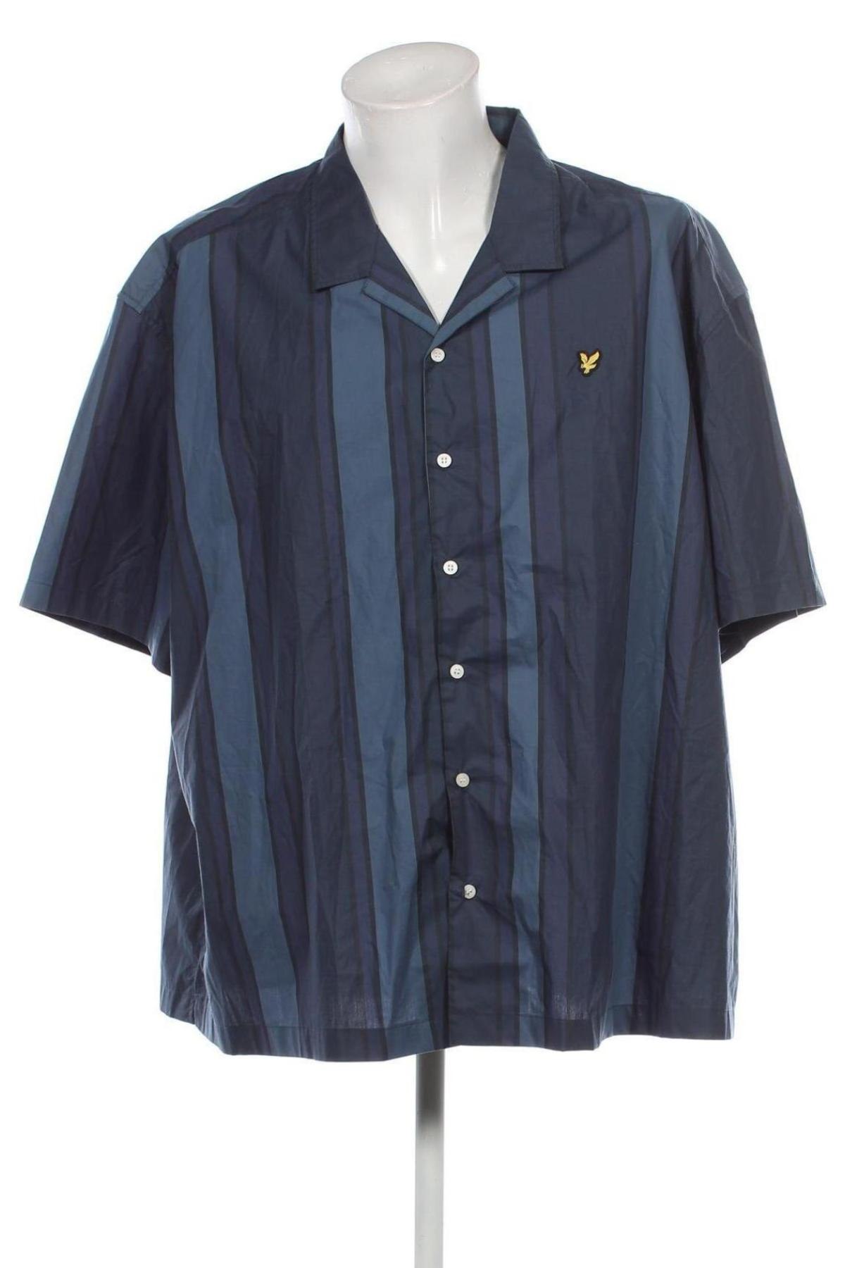 Pánska košeľa  Lyle & Scott, Veľkosť 4XL, Farba Modrá, Cena  22,45 €