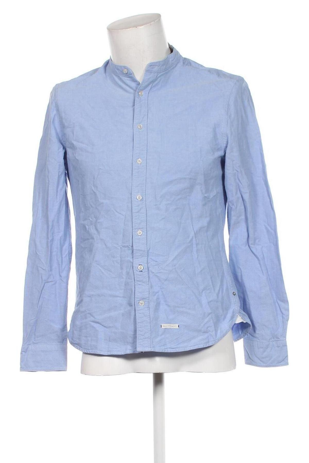 Herrenhemd Marc O'Polo, Größe M, Farbe Blau, Preis 10,99 €