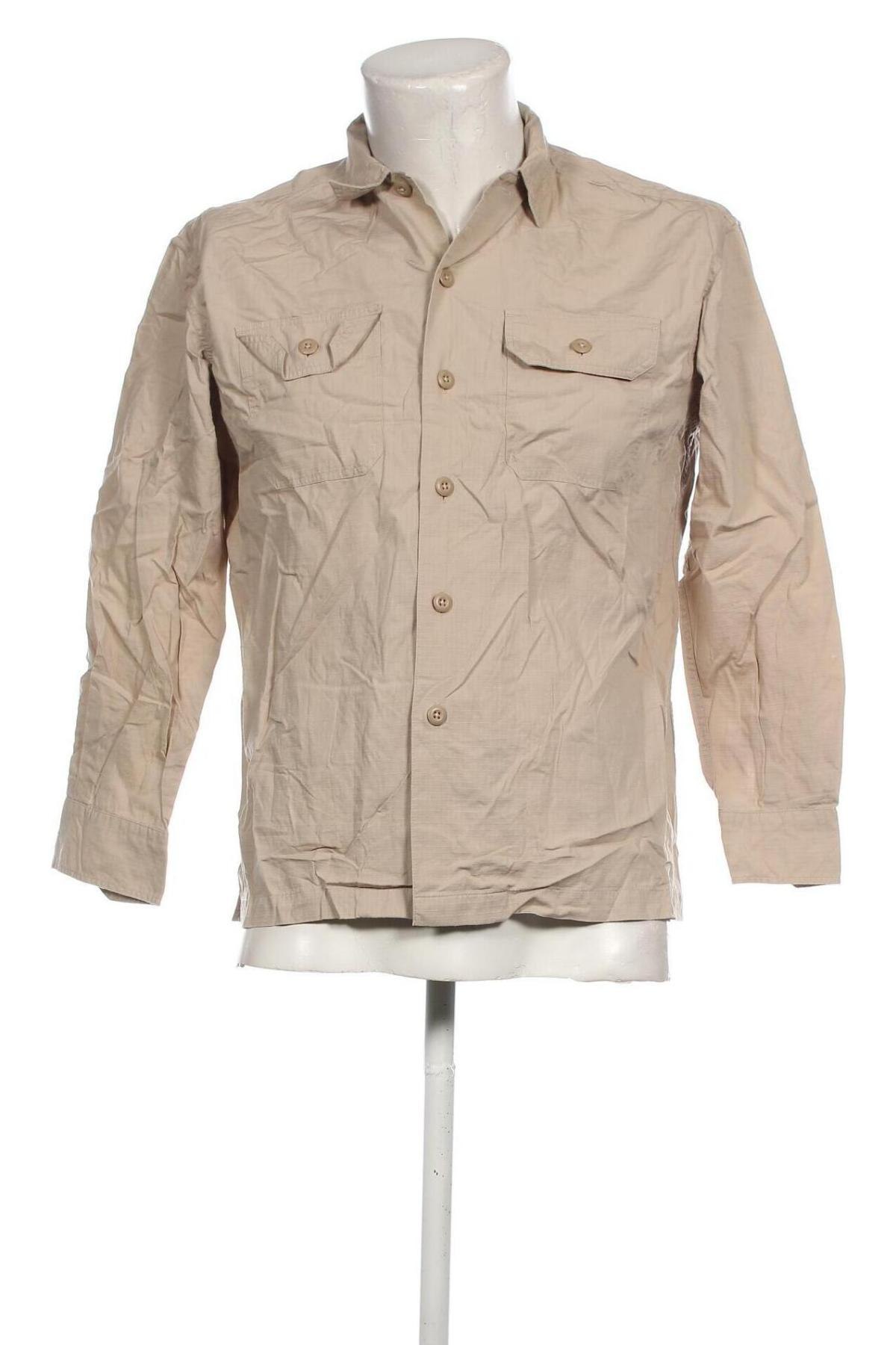 Herrenhemd Uniqlo, Größe S, Farbe Beige, Preis € 4,49