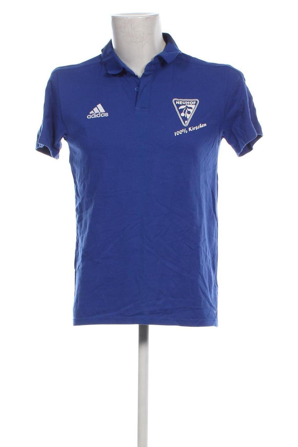 Męski T-shirt Adidas, Rozmiar L, Kolor Niebieski, Cena 86,36 zł