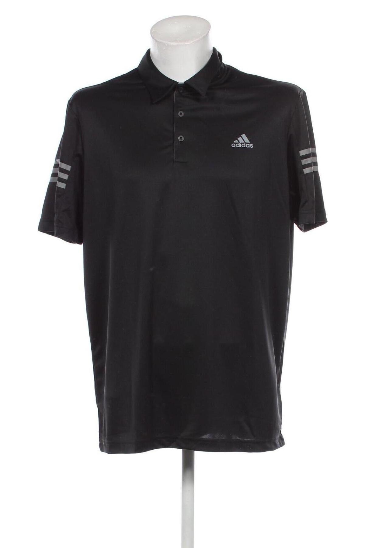 Herren T-Shirt Adidas, Größe XL, Farbe Schwarz, Preis 19,29 €