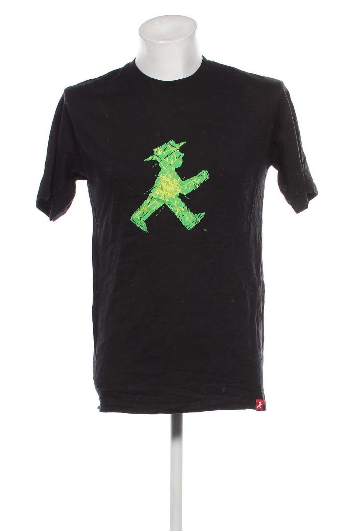 Męski T-shirt Ampelmann, Rozmiar L, Kolor Czarny, Cena 44,78 zł