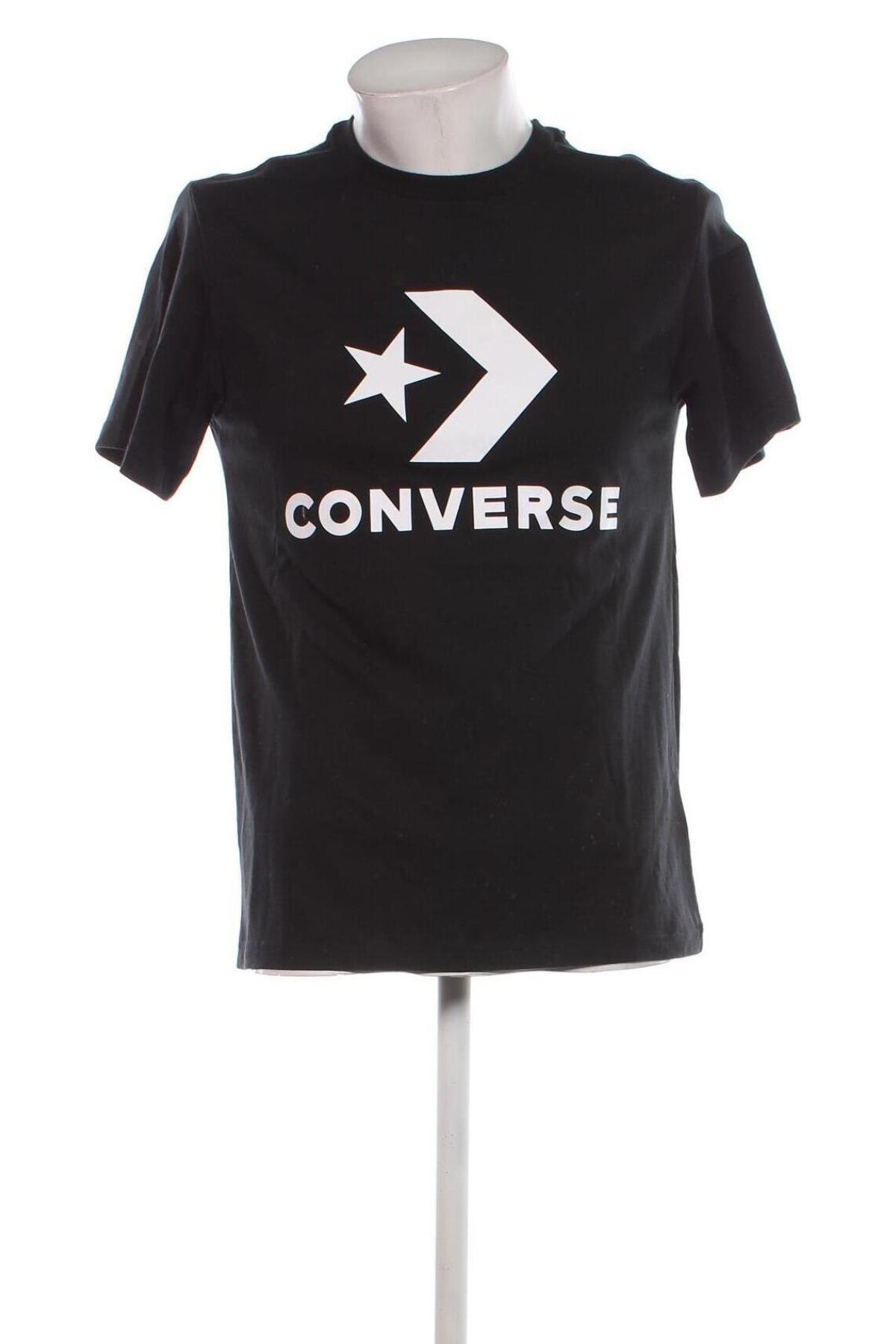 Herren T-Shirt Converse, Größe S, Farbe Schwarz, Preis € 14,99