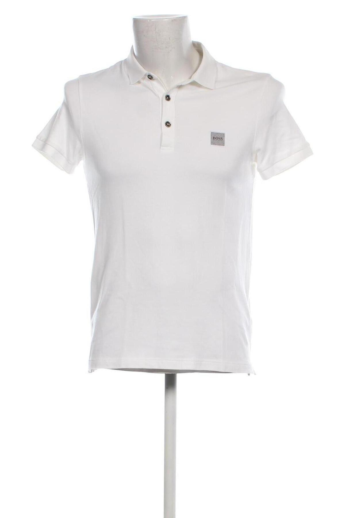 Ανδρικό t-shirt Hugo Boss, Μέγεθος M, Χρώμα Λευκό, Τιμή 65,46 €