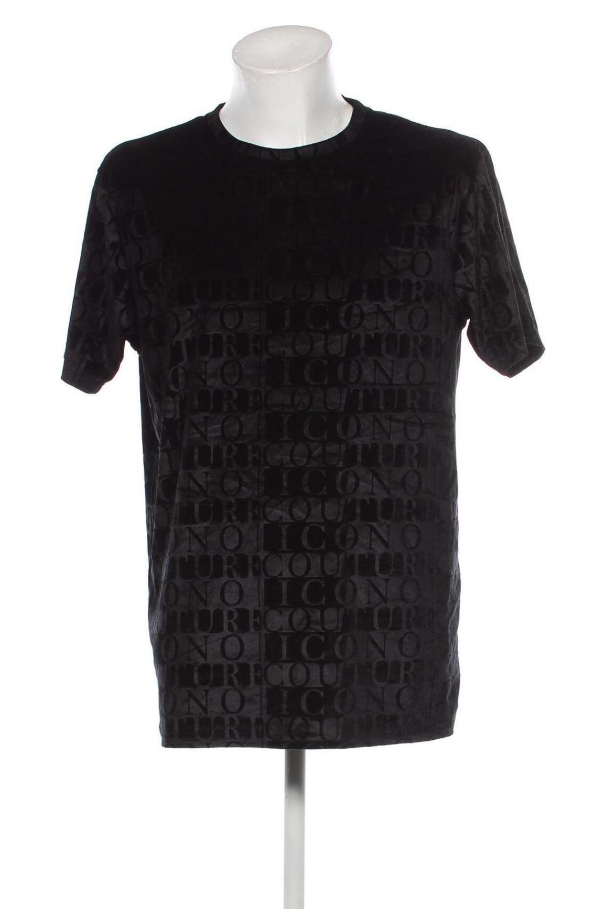 Tricou de bărbați ICONO, Mărime XXL, Culoare Negru, Preț 34,99 Lei