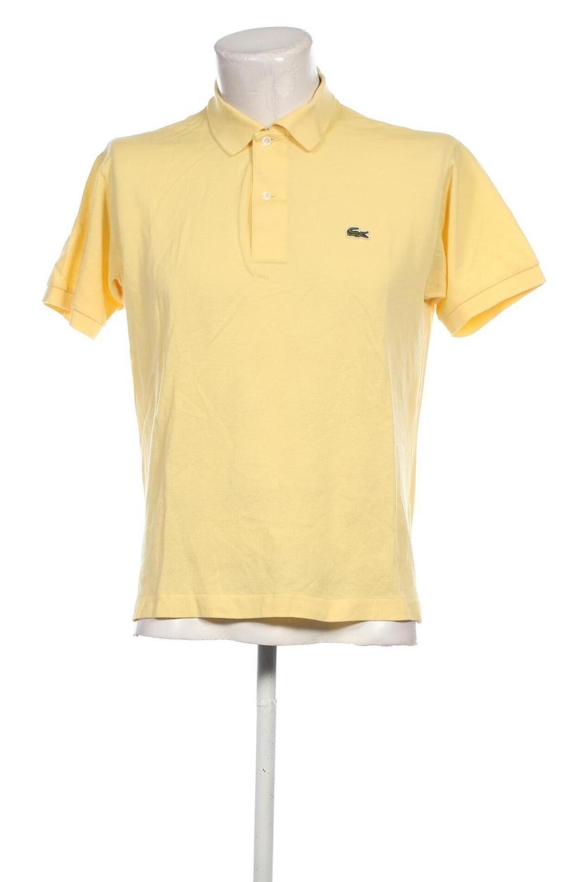 Herren T-Shirt Lacoste, Größe M, Farbe Gelb, Preis 47,99 €