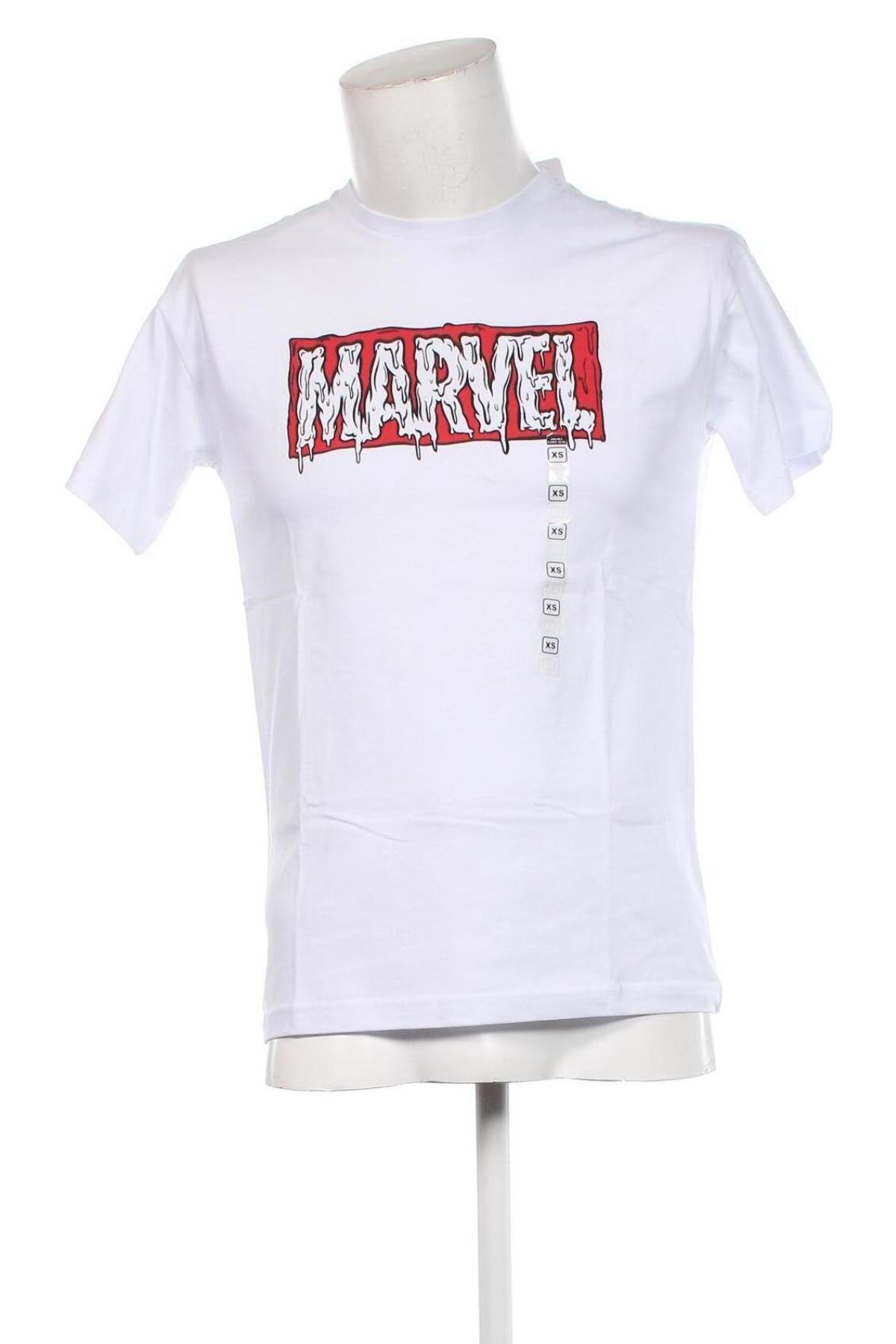 Herren T-Shirt Marvel, Größe XS, Farbe Weiß, Preis € 5,99