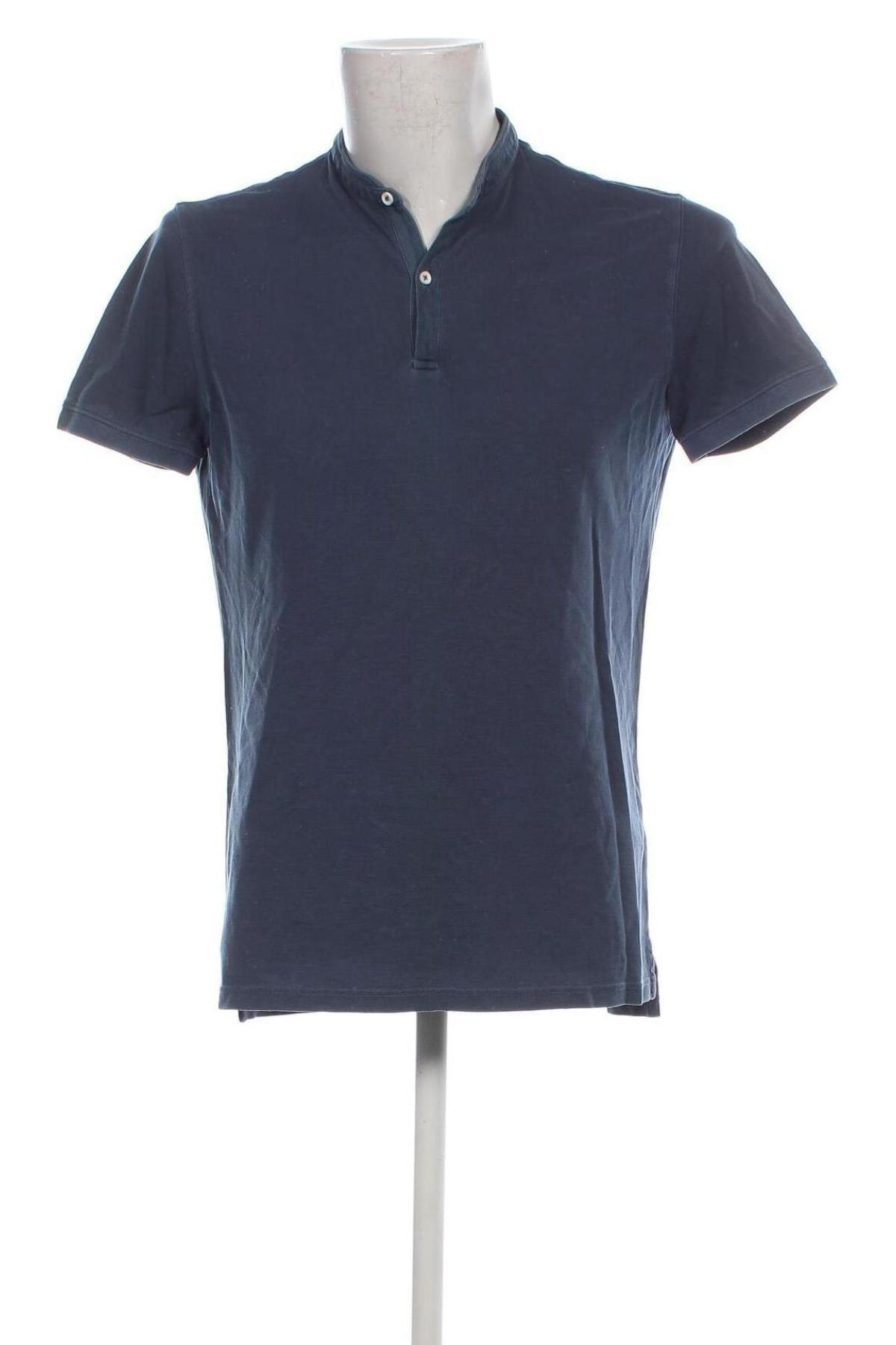 Herren T-Shirt Massimo Dutti, Größe M, Farbe Blau, Preis € 14,99