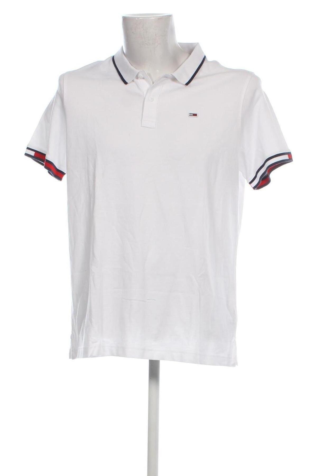 Ανδρικό t-shirt Tommy Jeans, Μέγεθος XL, Χρώμα Λευκό, Τιμή 36,49 €