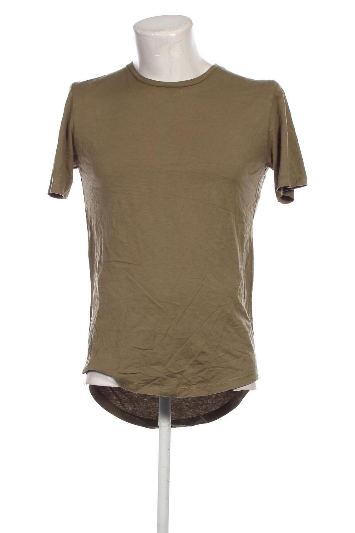 Herren T-Shirt Zara, Größe M, Farbe Grün, Preis € 11,13