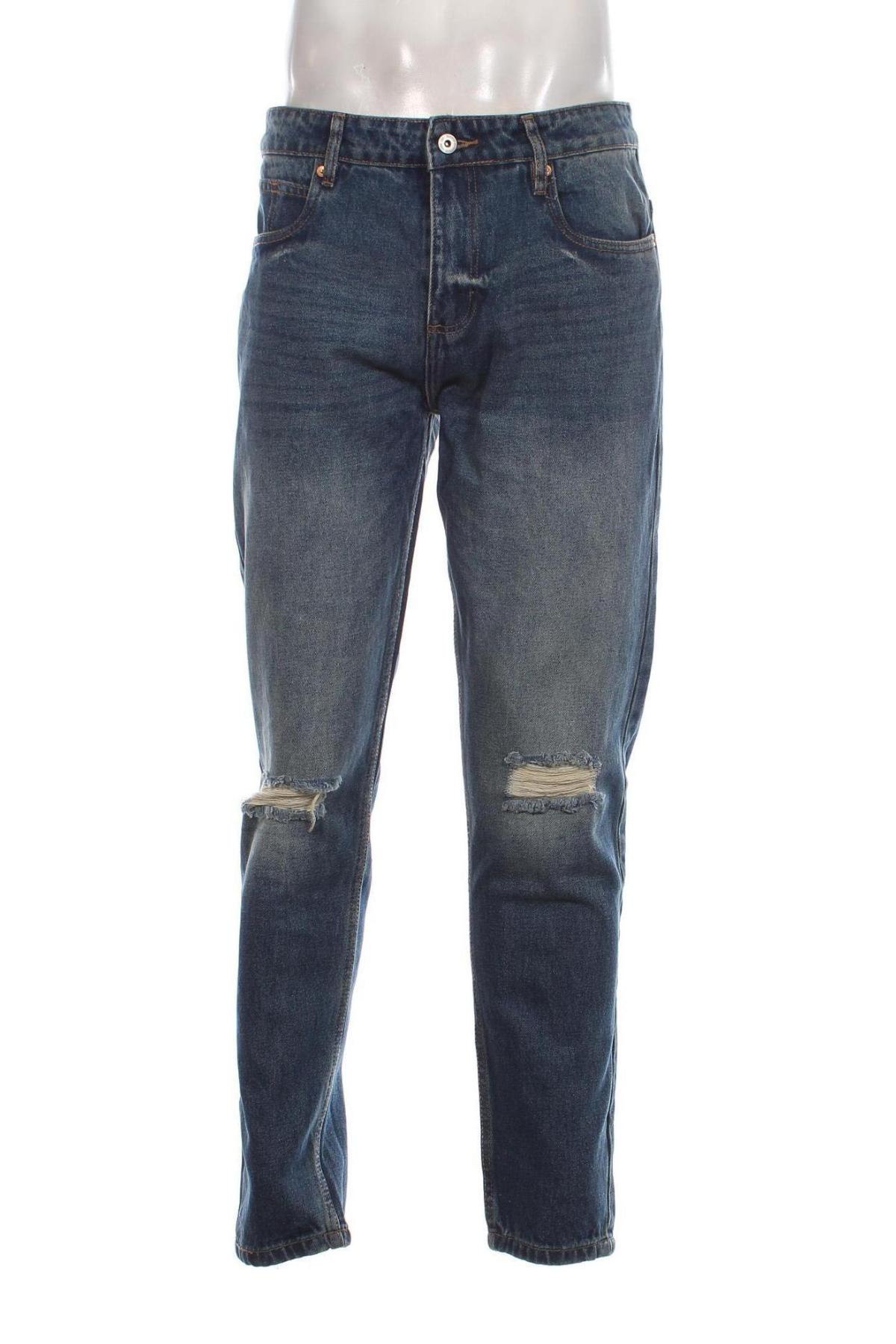 Herren Jeans Burton of London, Größe L, Farbe Blau, Preis 16,99 €