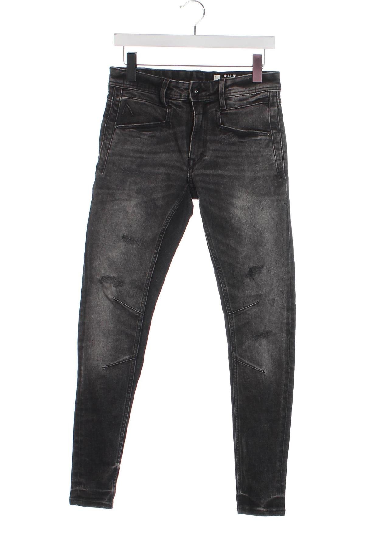 Herren Jeans Chasin', Größe S, Farbe Grau, Preis € 52,19