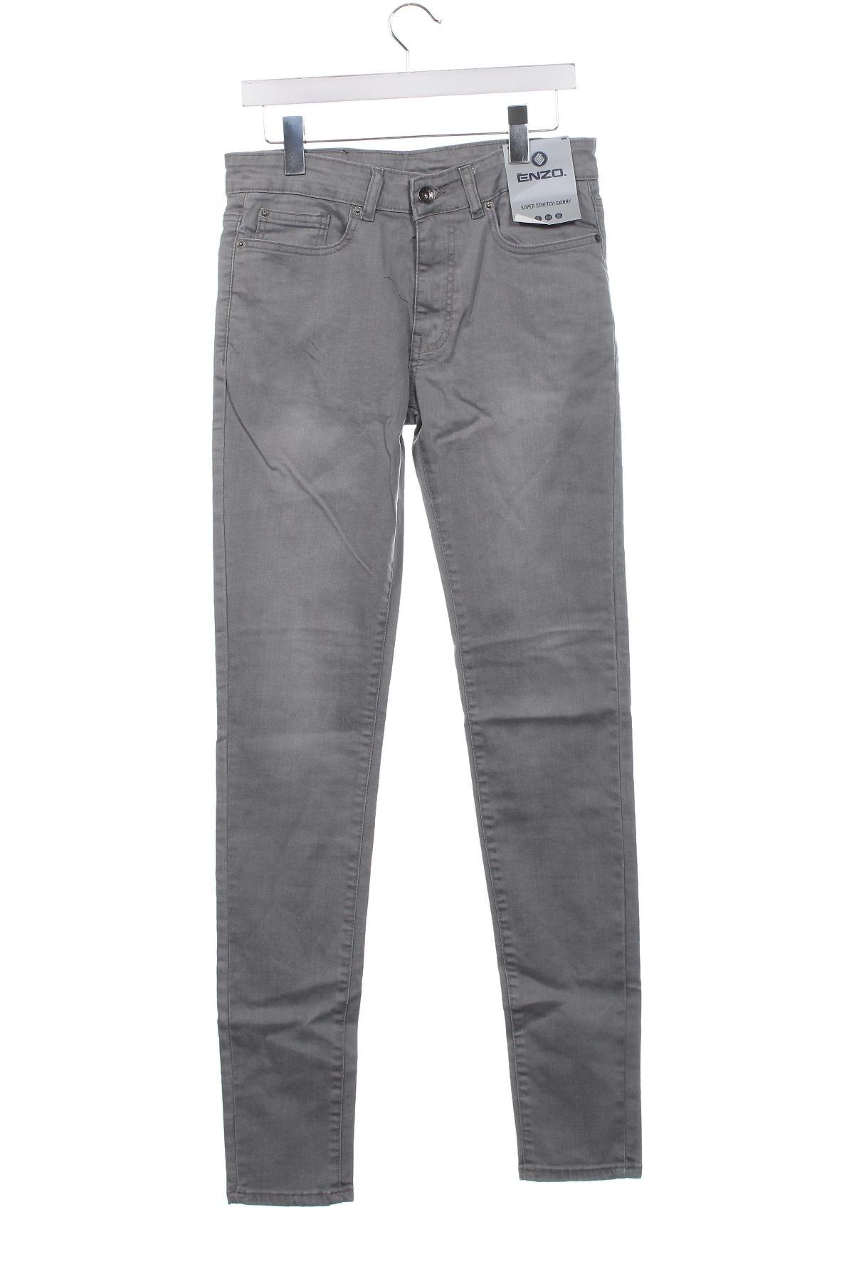 Herren Jeans ENZO, Größe S, Farbe Grau, Preis 16,99 €