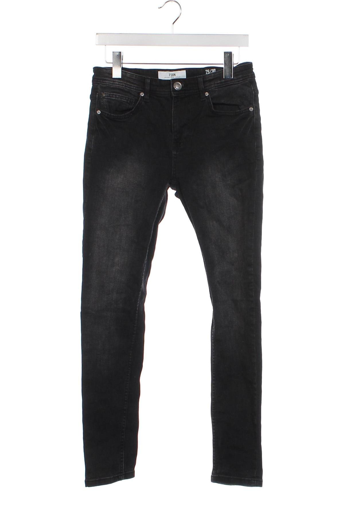 Herren Jeans FSBN, Größe S, Farbe Schwarz, Preis 7,99 €