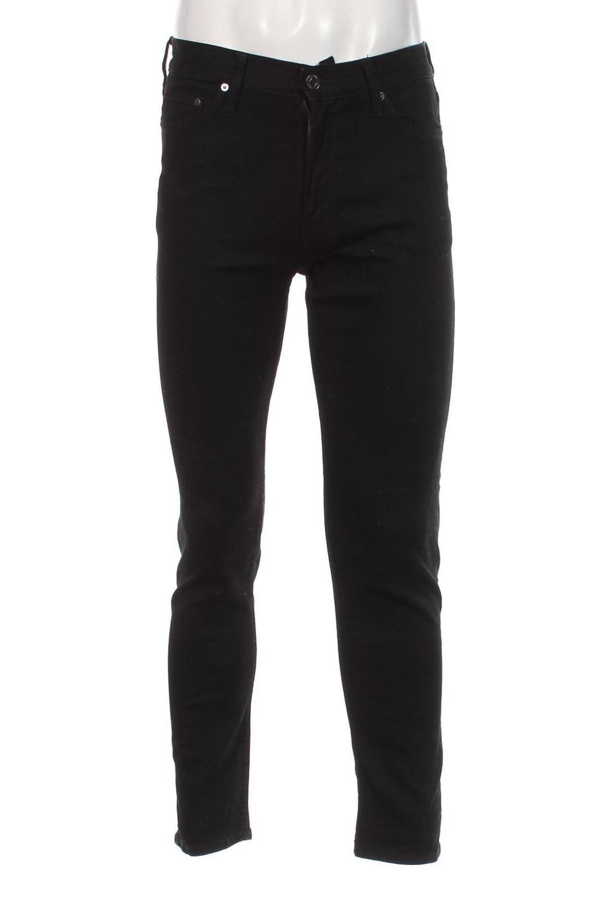 Blugi de bărbați H&M, Mărime M, Culoare Negru, Preț 40,99 Lei