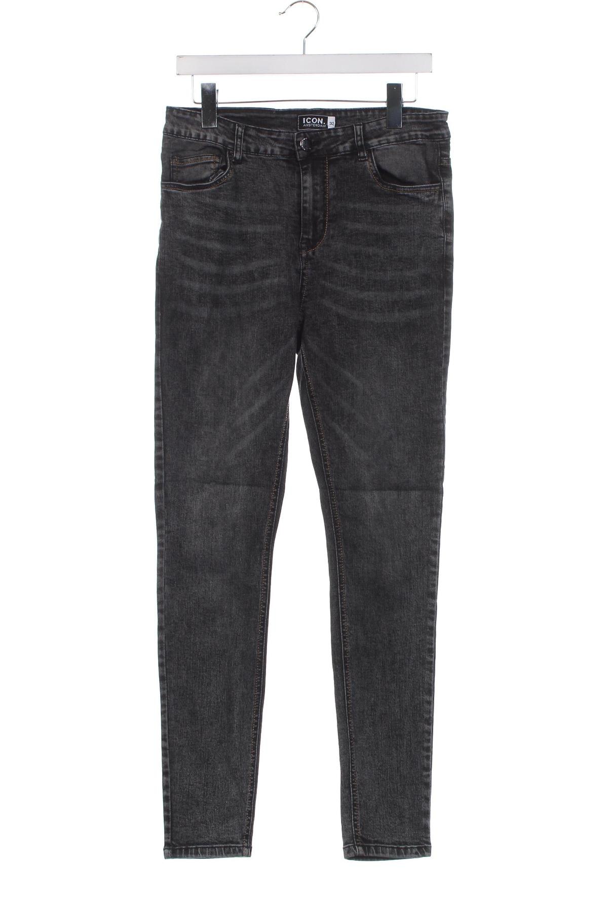 Herren Jeans ICON, Größe S, Farbe Grau, Preis € 8,99