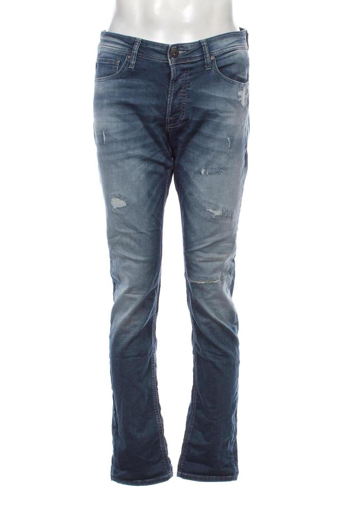 Blugi de bărbați Jack & Jones, Mărime M, Culoare Albastru, Preț 31,99 Lei