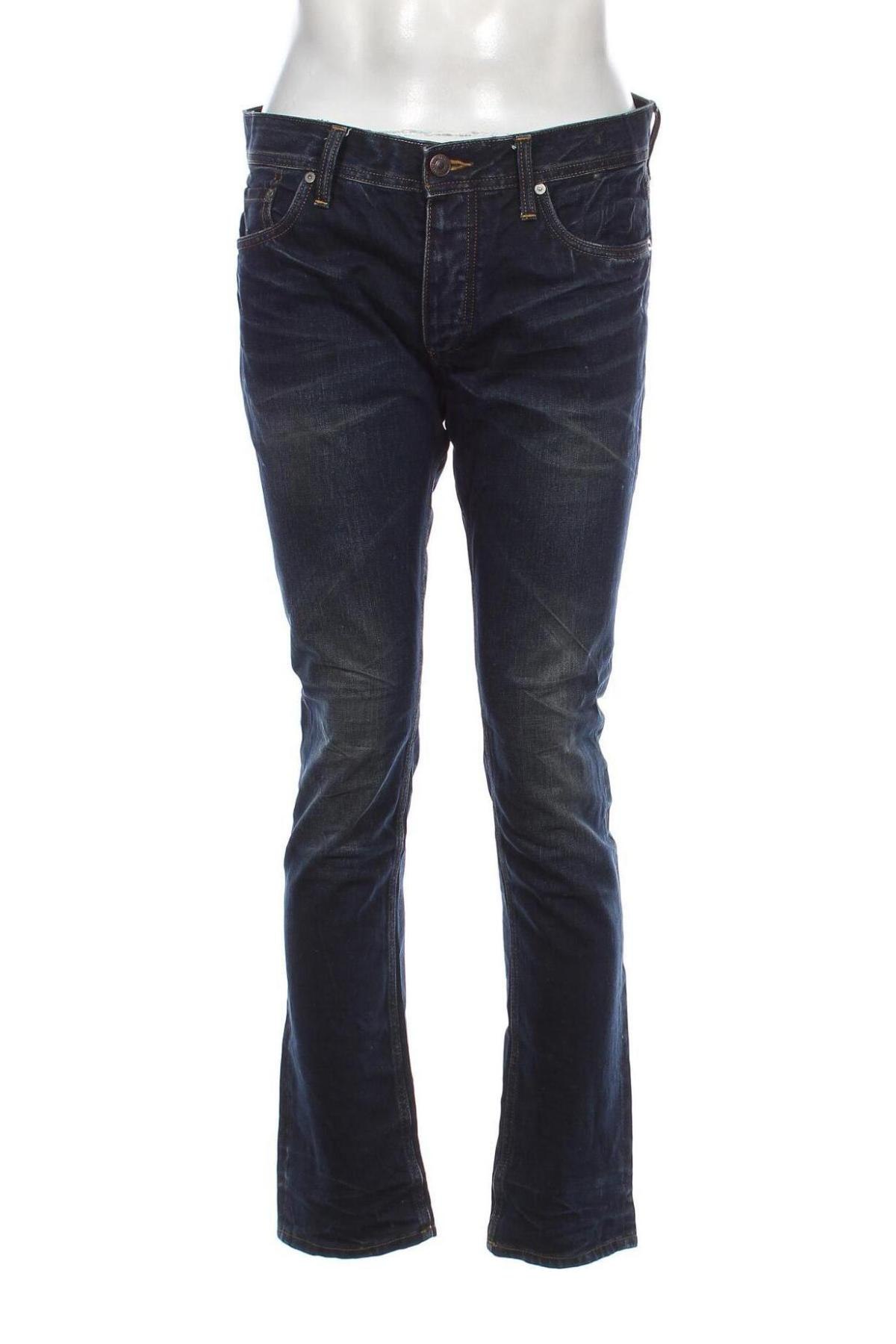 Męskie jeansy Jack & Jones, Rozmiar M, Kolor Niebieski, Cena 38,99 zł