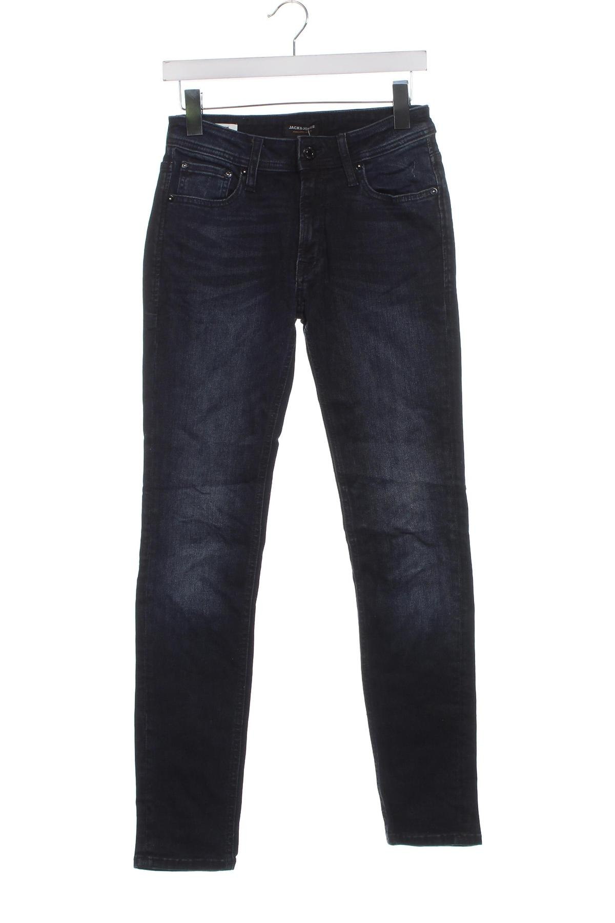 Męskie jeansy Jack & Jones, Rozmiar S, Kolor Niebieski, Cena 24,99 zł