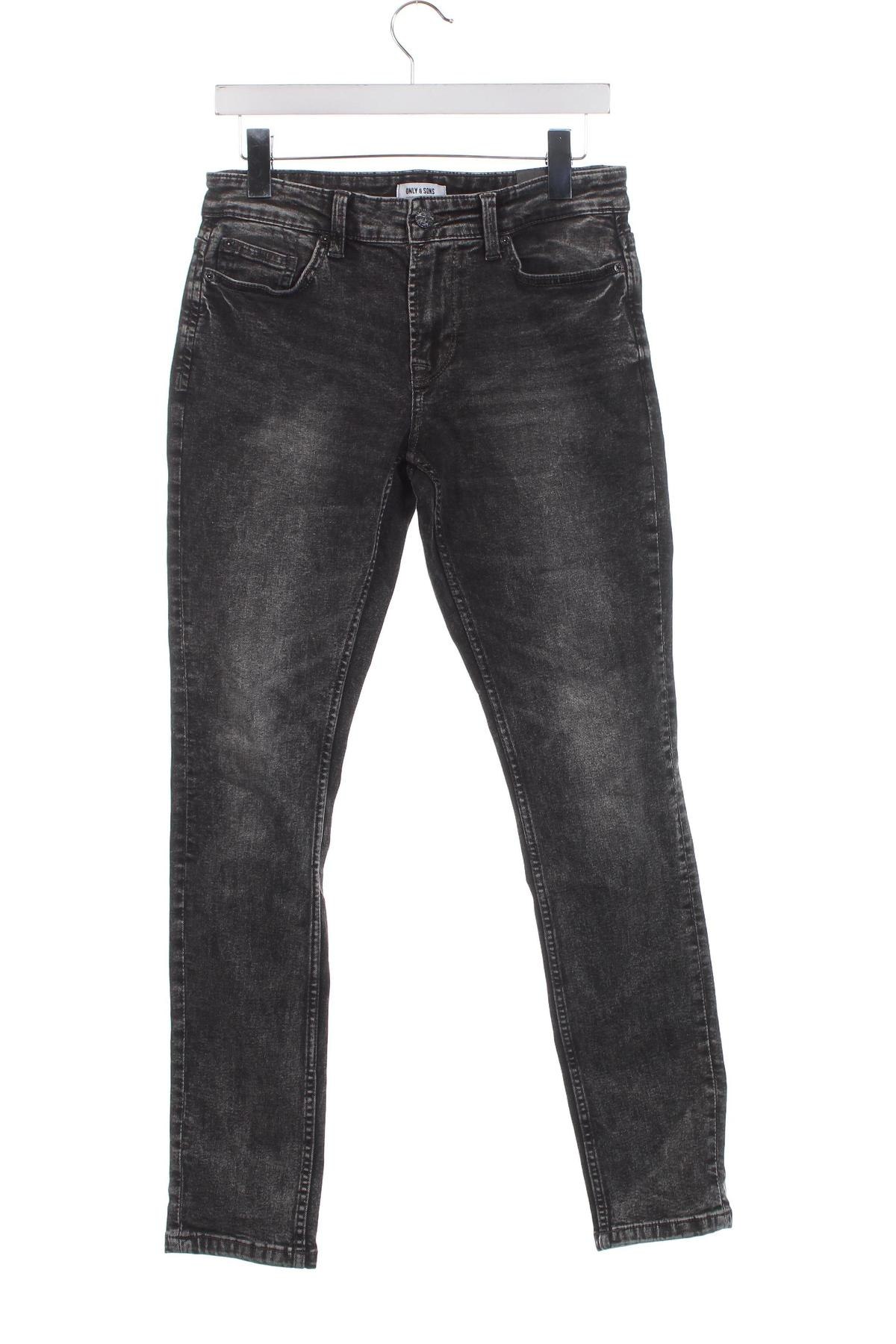 Herren Jeans Only & Sons, Größe S, Farbe Grau, Preis € 15,99