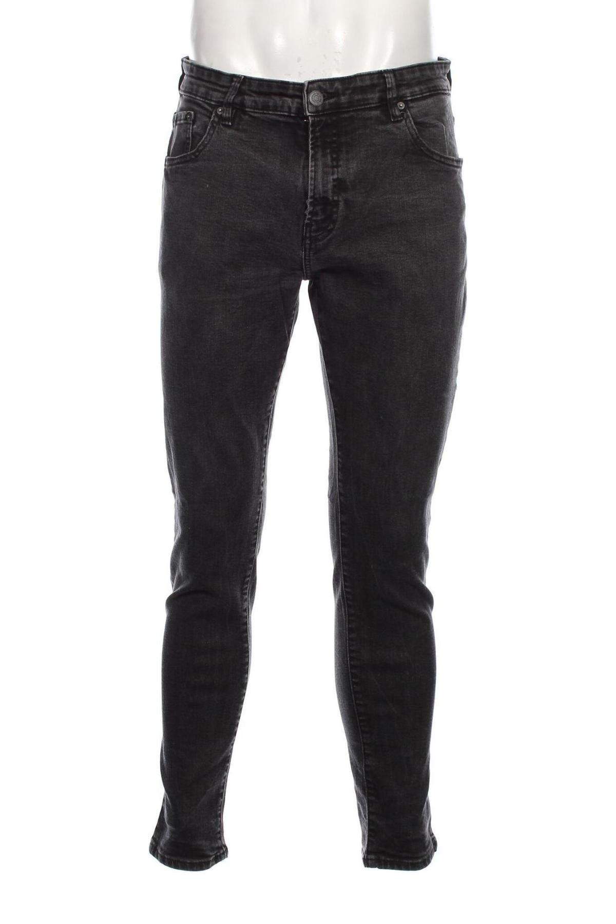 Męskie jeansy Pull&Bear, Rozmiar M, Kolor Szary, Cena 38,99 zł