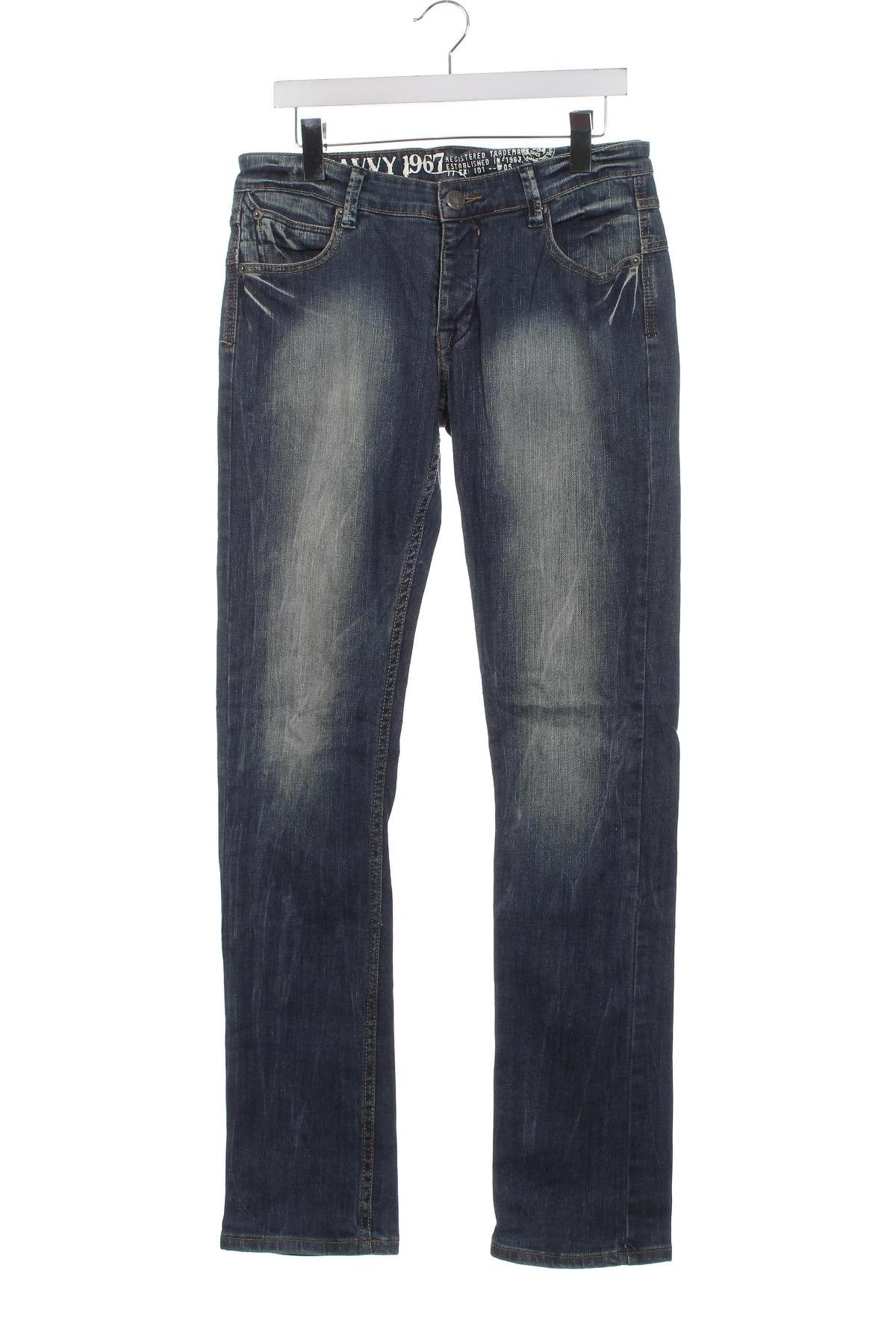 Herren Jeans Savvy, Größe M, Farbe Blau, Preis 8,99 €