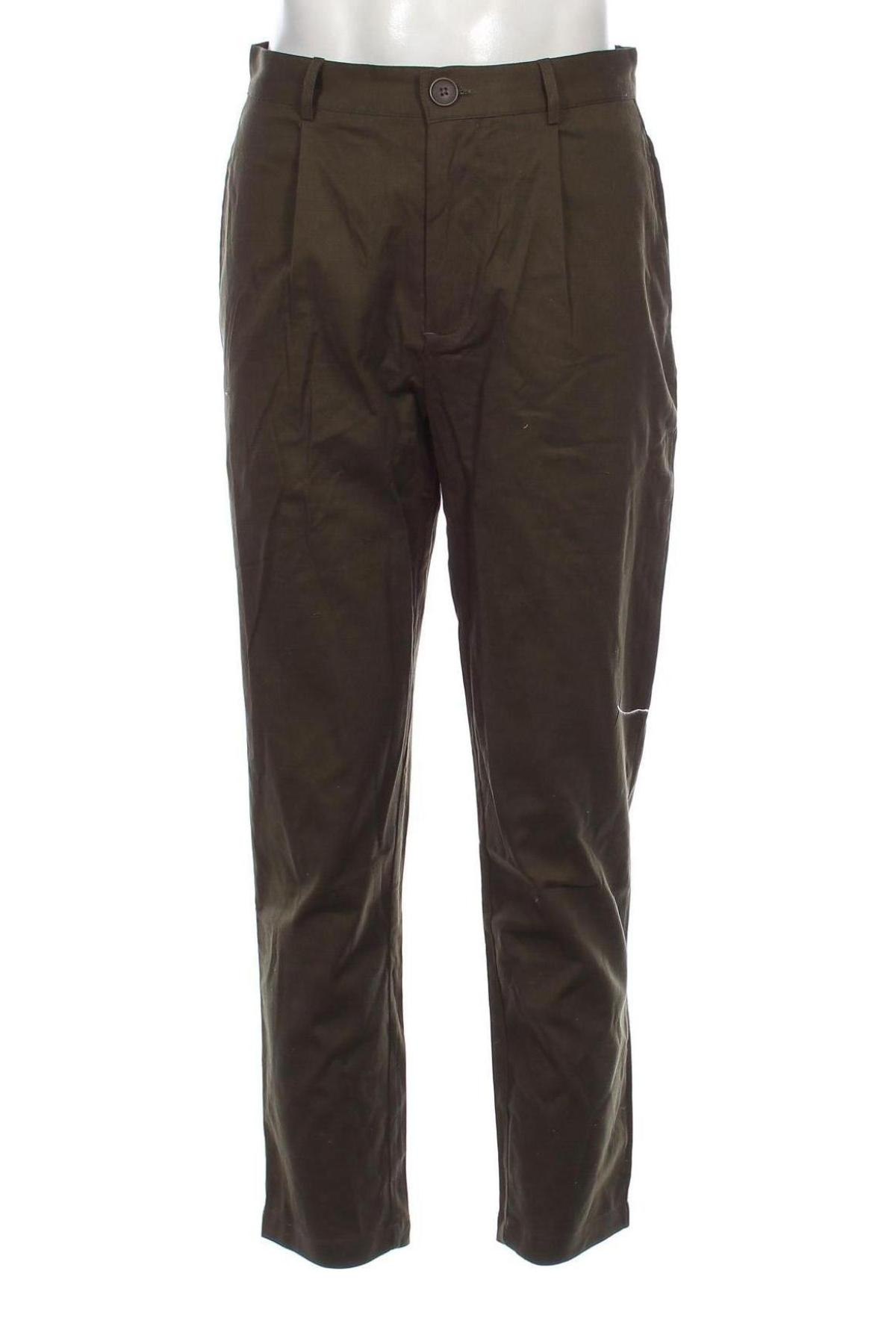 Pantaloni de bărbați ABOUT YOU x Alvaro Soler, Mărime M, Culoare Verde, Preț 88,99 Lei