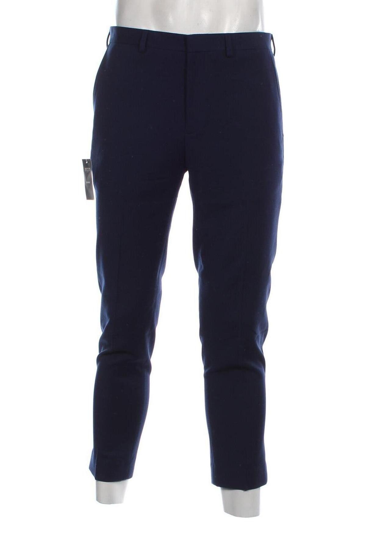 Herrenhose Burton of London, Größe L, Farbe Blau, Preis € 10,29