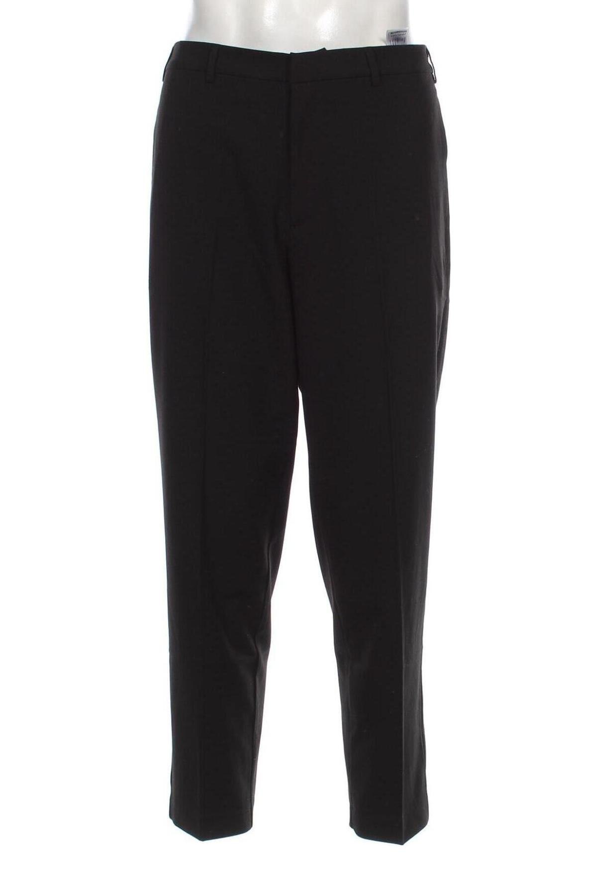 Pantaloni de bărbați Dan Fox X About You, Mărime L, Culoare Negru, Preț 85,99 Lei