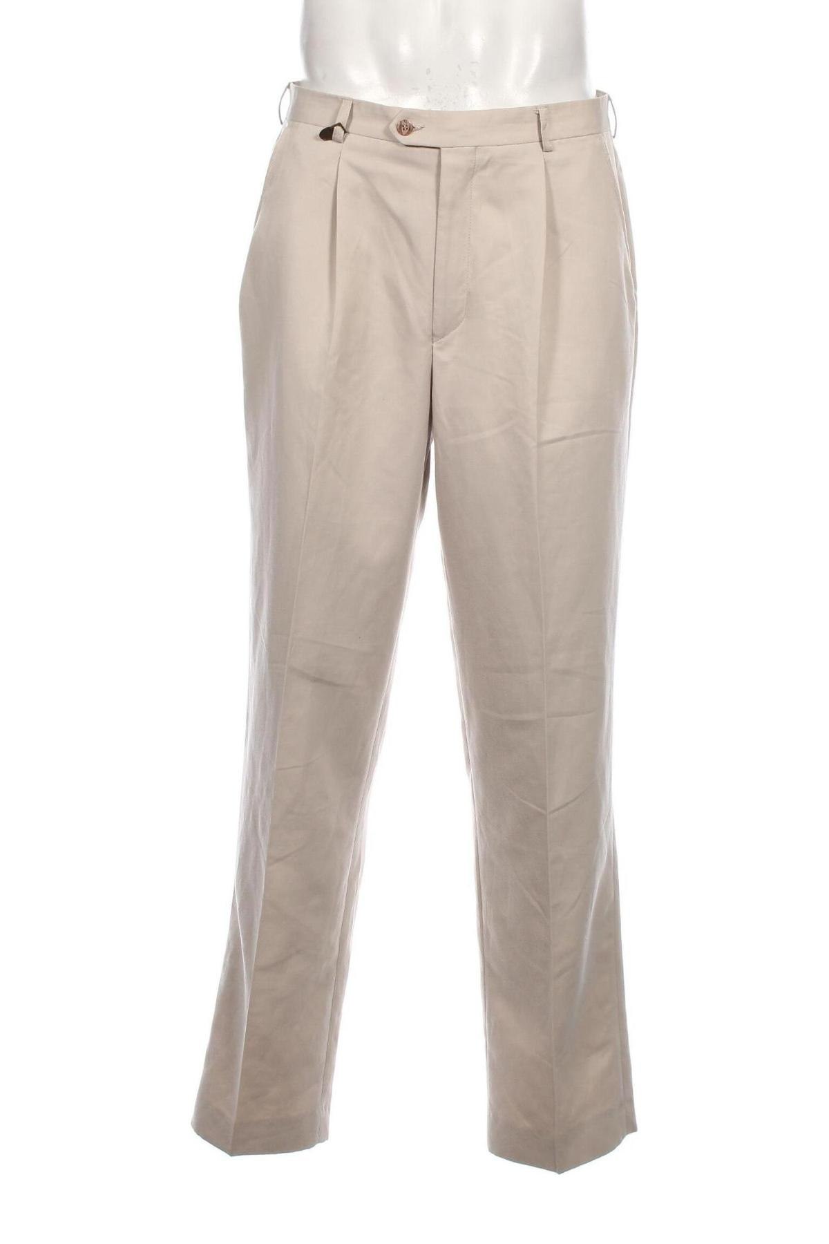 Herrenhose Farah, Größe L, Farbe Beige, Preis € 22,49