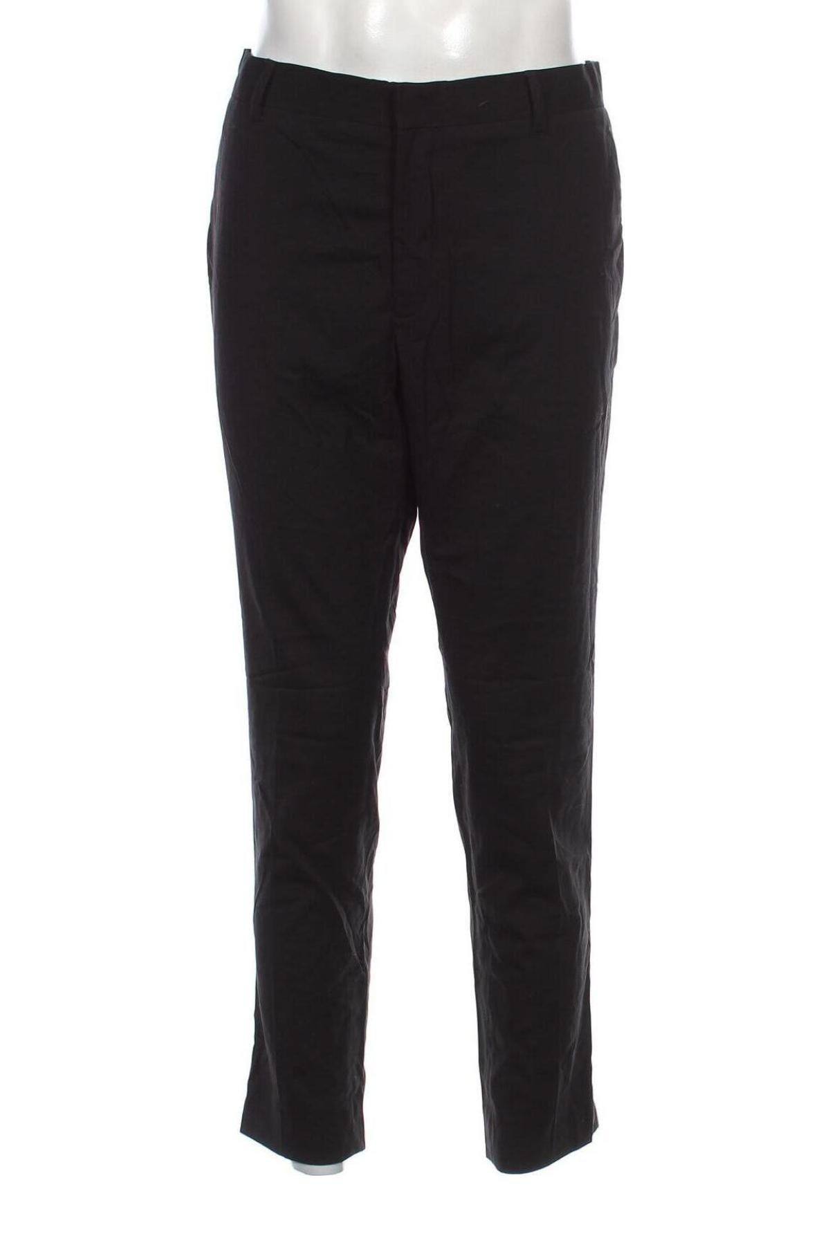 Pantaloni de bărbați H&M, Mărime L, Culoare Negru, Preț 26,99 Lei