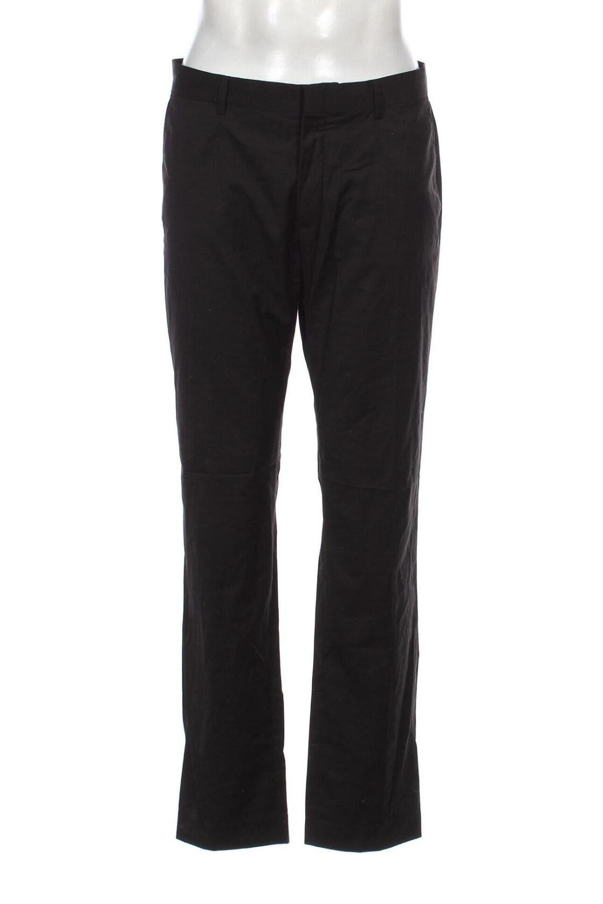 Pantaloni de bărbați H&M, Mărime L, Culoare Negru, Preț 26,99 Lei