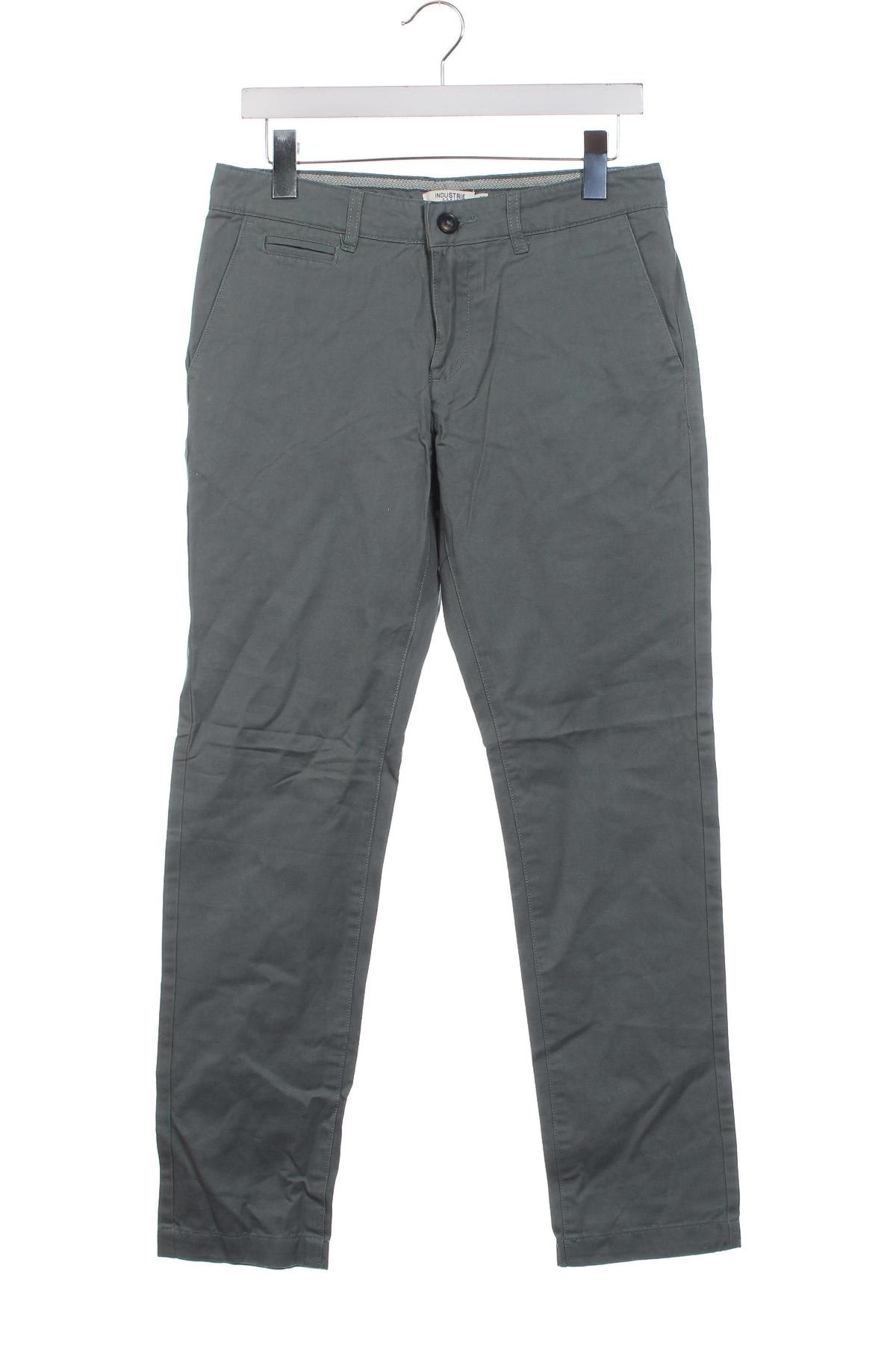 Pantaloni de bărbați Industrie, Mărime S, Culoare Verde, Preț 31,99 Lei