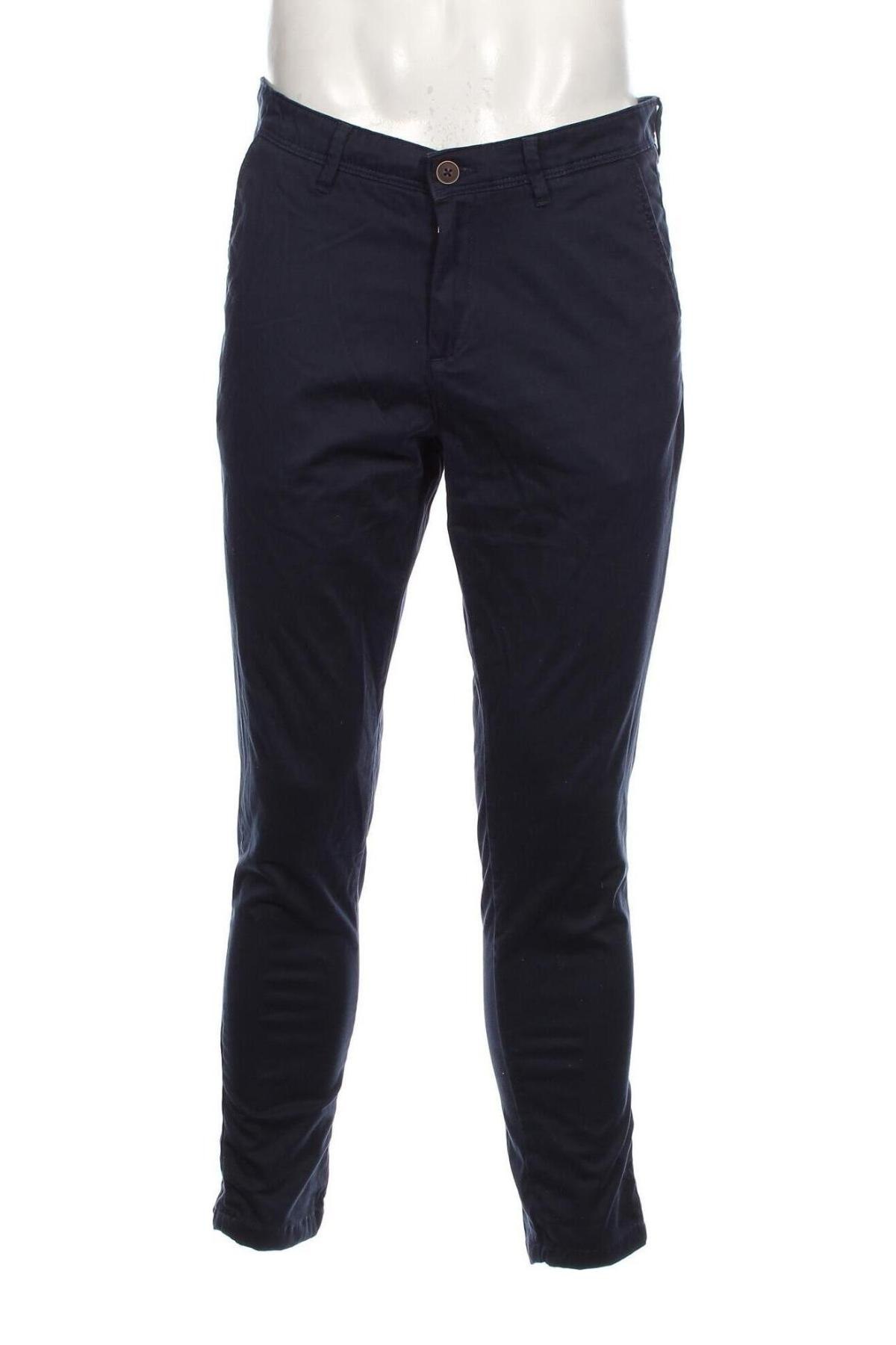 Pantaloni de bărbați Jack & Jones, Mărime M, Culoare Albastru, Preț 68,49 Lei