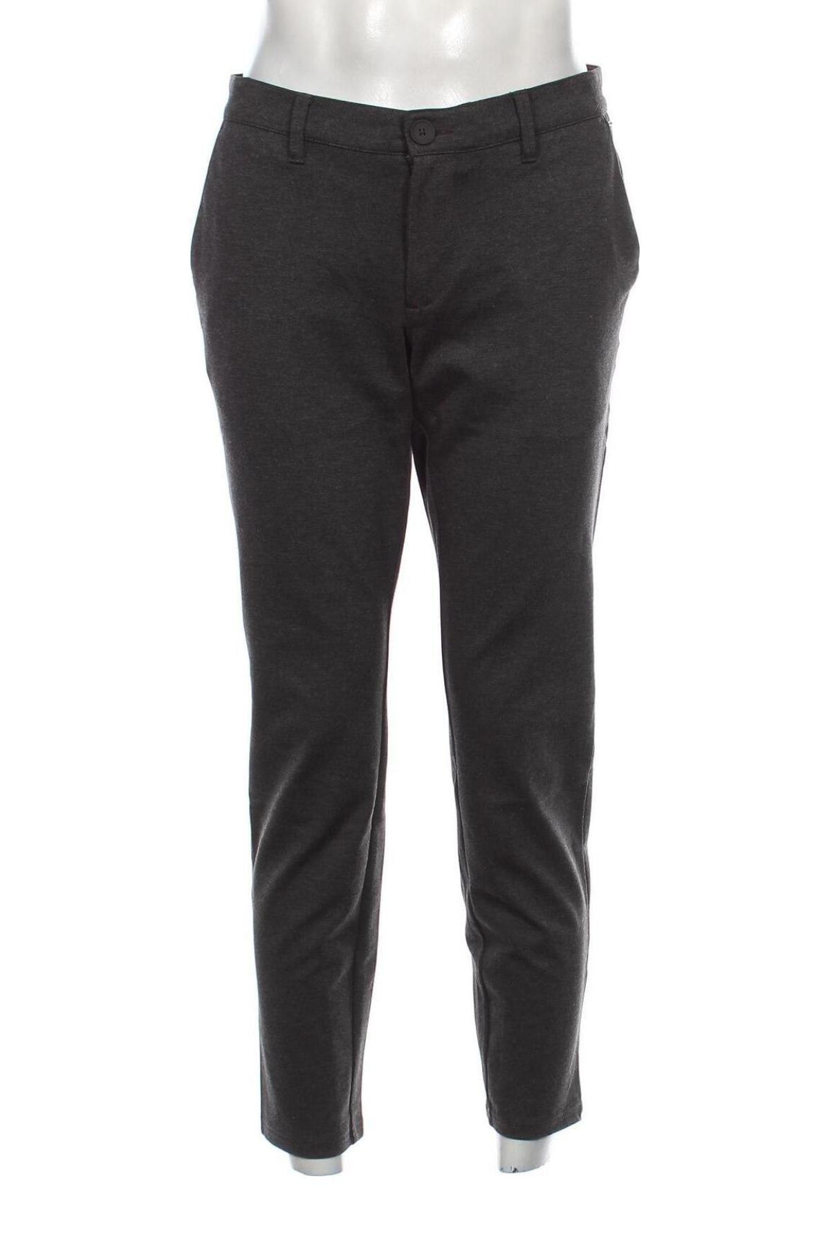 Pantaloni de bărbați Only & Sons, Mărime L, Culoare Gri, Preț 87,99 Lei