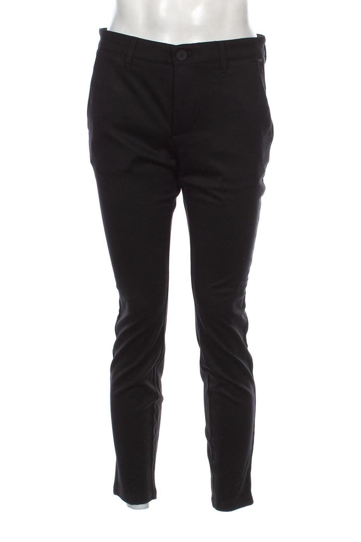 Pantaloni de bărbați Only & Sons, Mărime L, Culoare Negru, Preț 80,49 Lei