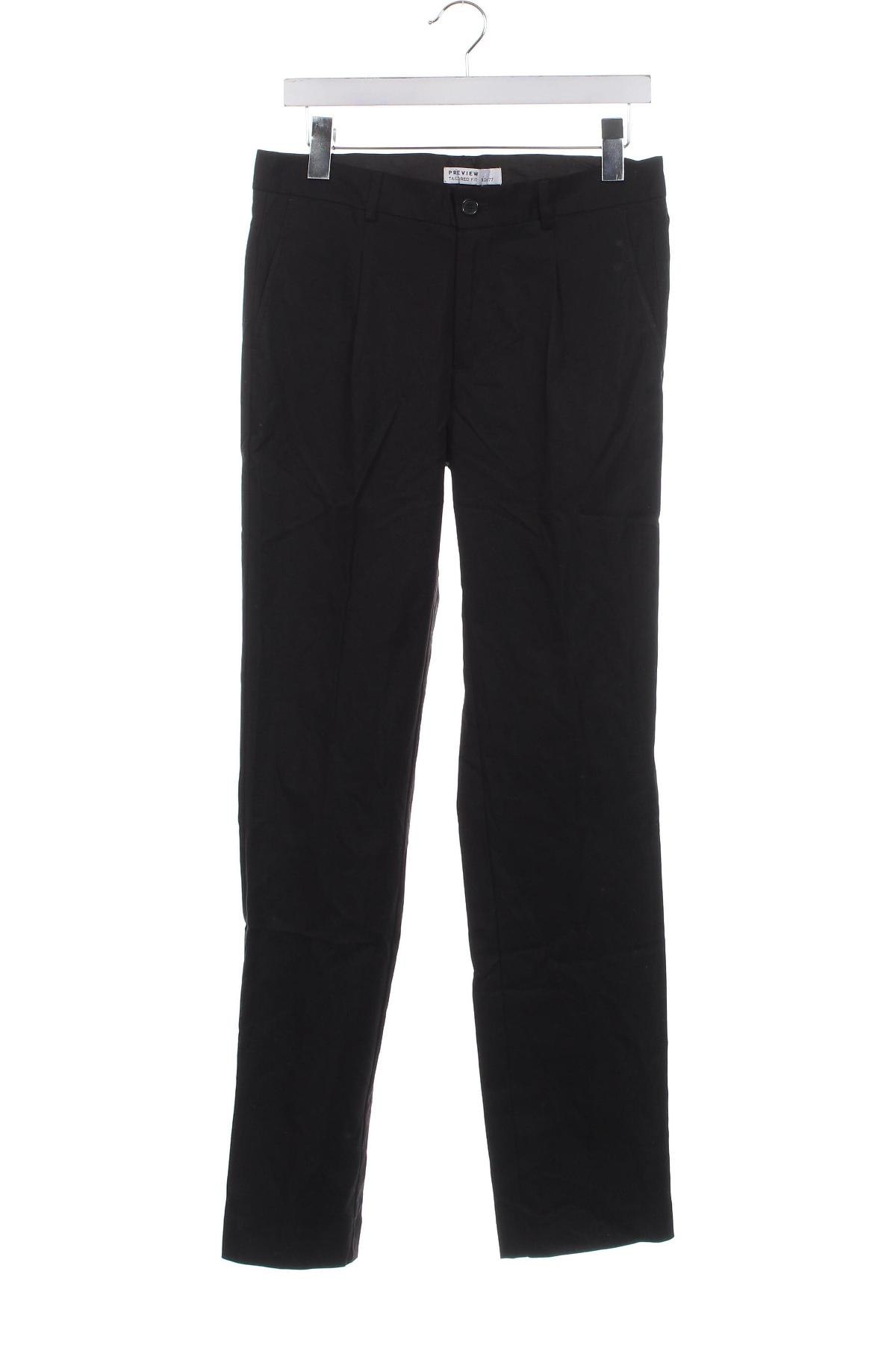 Pantaloni de bărbați Preview, Mărime S, Culoare Negru, Preț 25,99 Lei