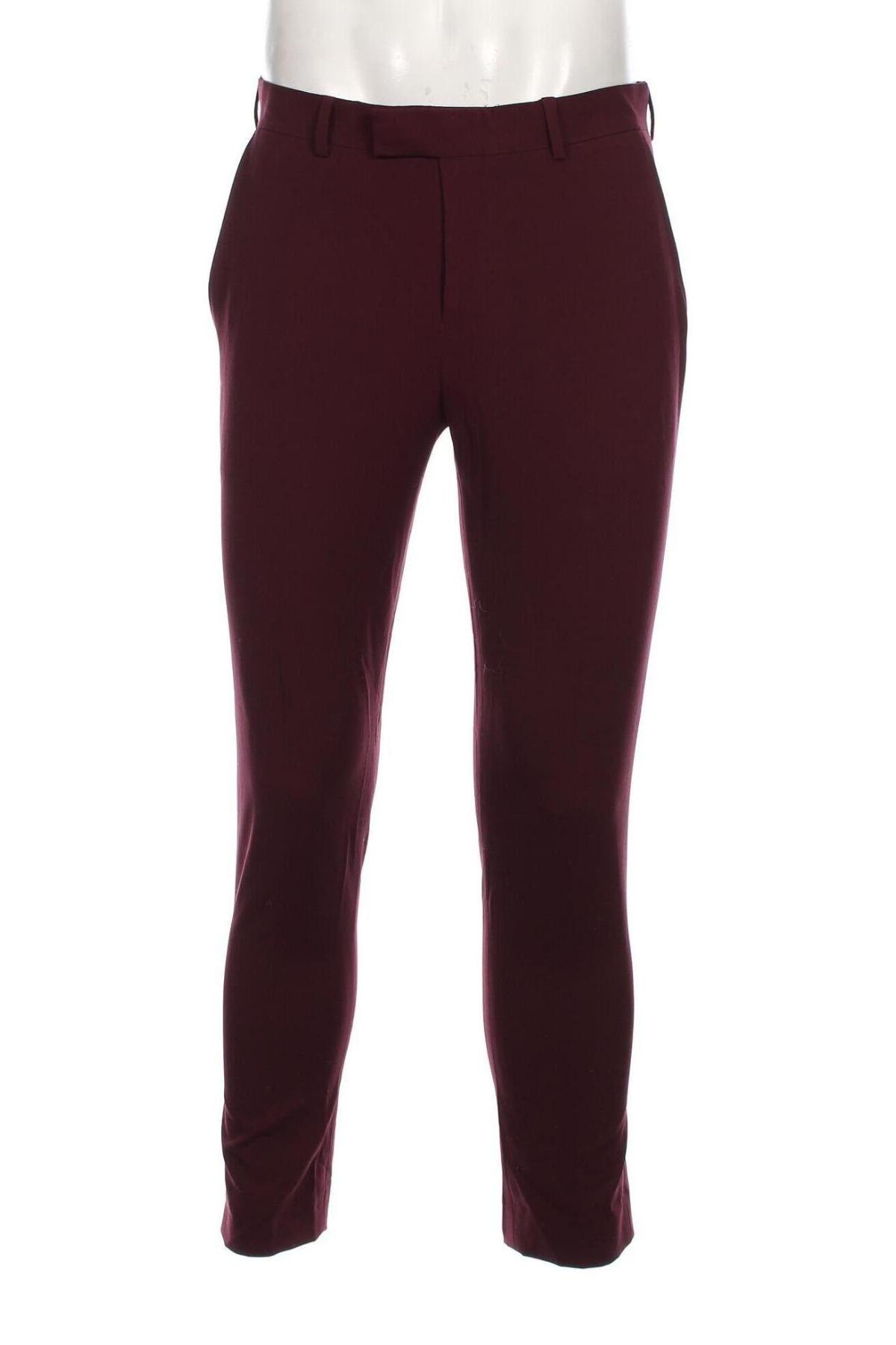 Herrenhose River Island, Größe M, Farbe Rot, Preis € 5,49