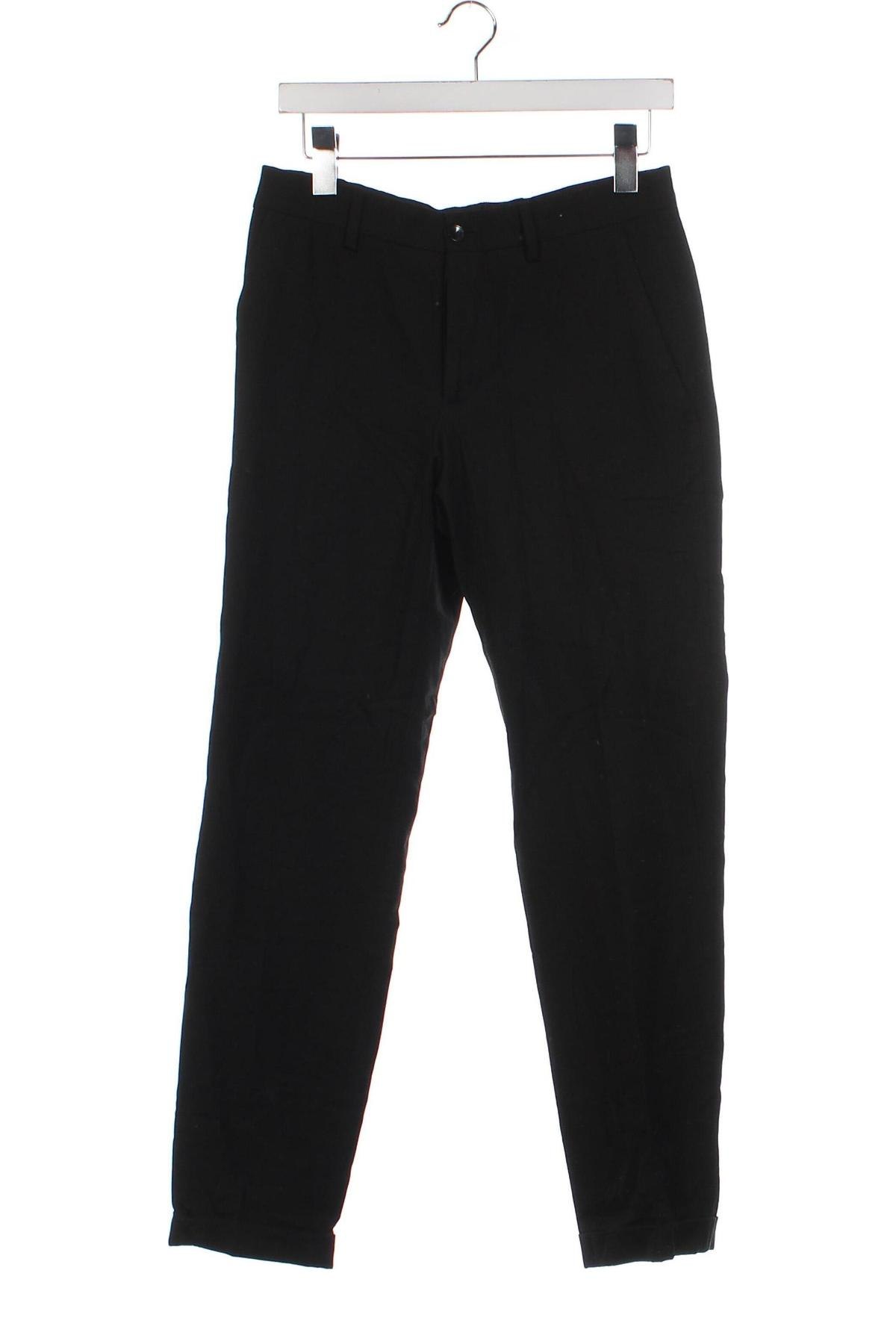 Pantaloni de bărbați Zara, Mărime S, Culoare Negru, Preț 15,49 Lei