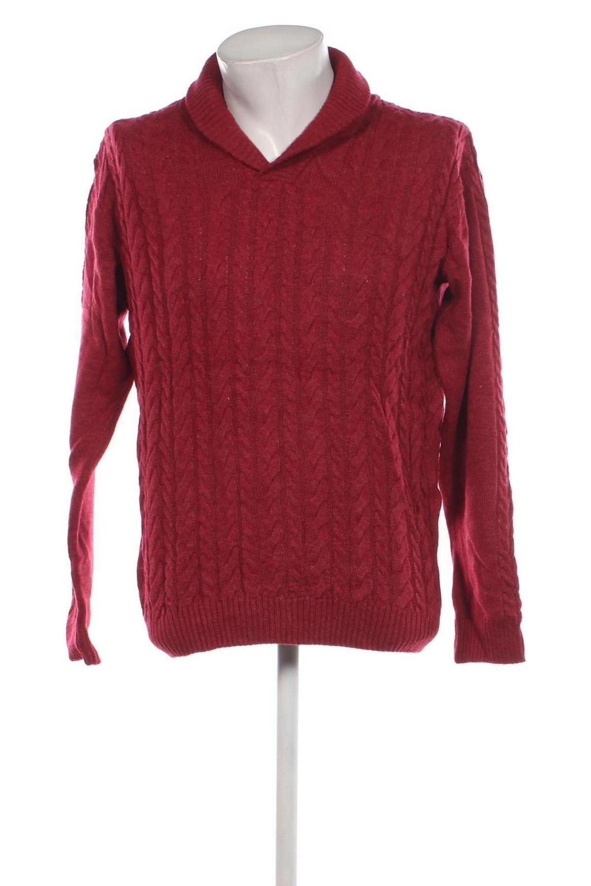 Herrenpullover, Größe M, Farbe Rot, Preis € 8,29