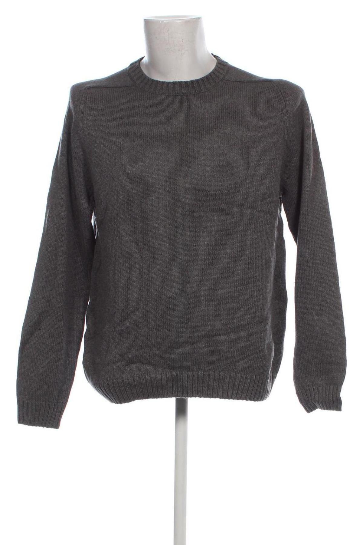 Herrenpullover, Größe L, Farbe Grau, Preis € 5,49