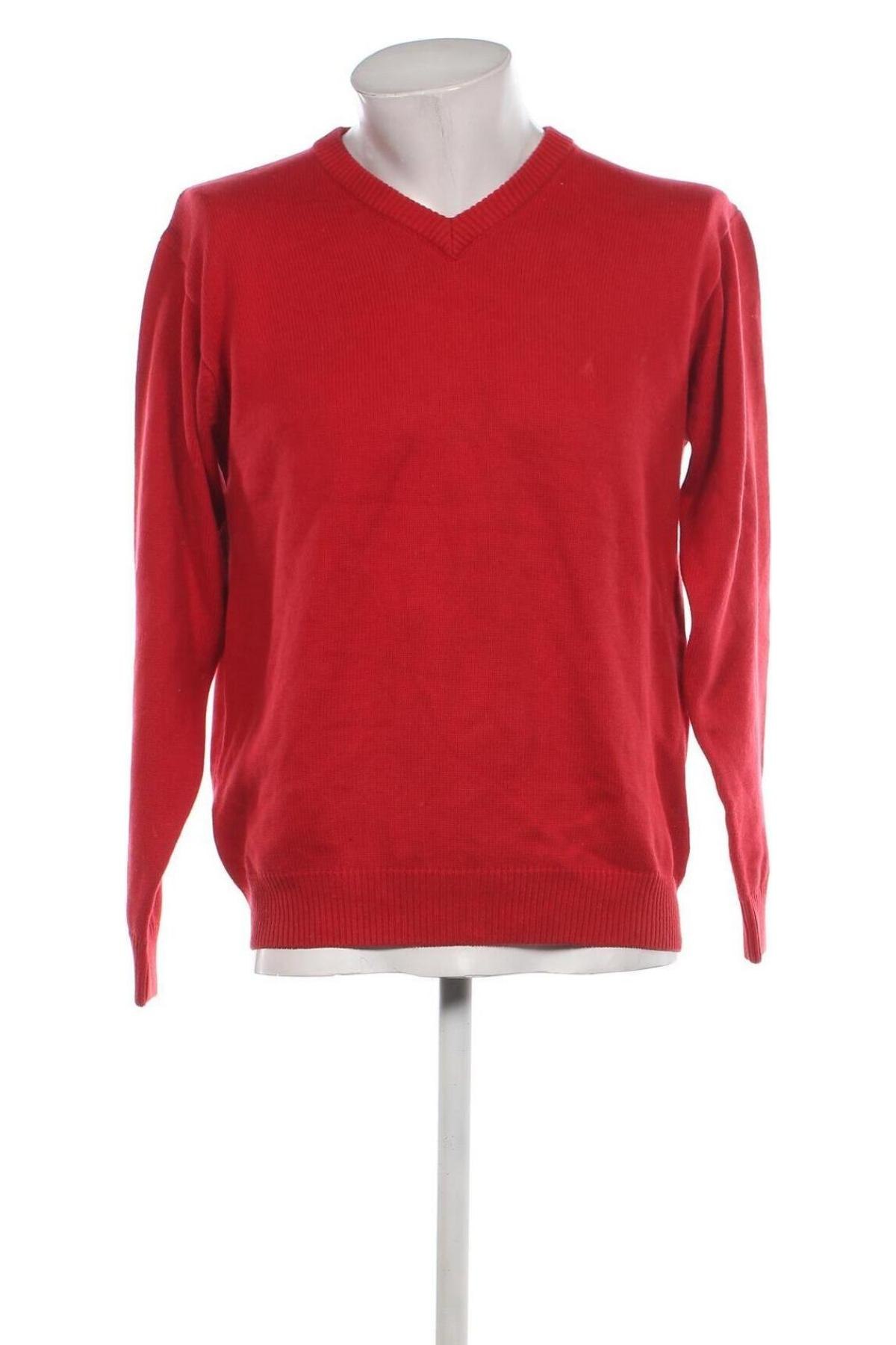 Herrenpullover, Größe M, Farbe Rot, Preis € 7,49