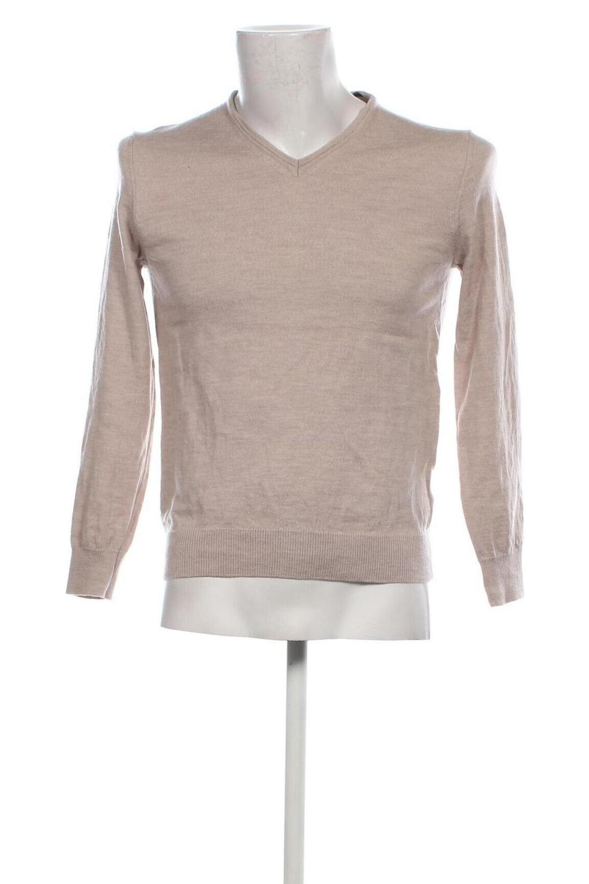 Herrenpullover, Größe M, Farbe Beige, Preis € 5,99