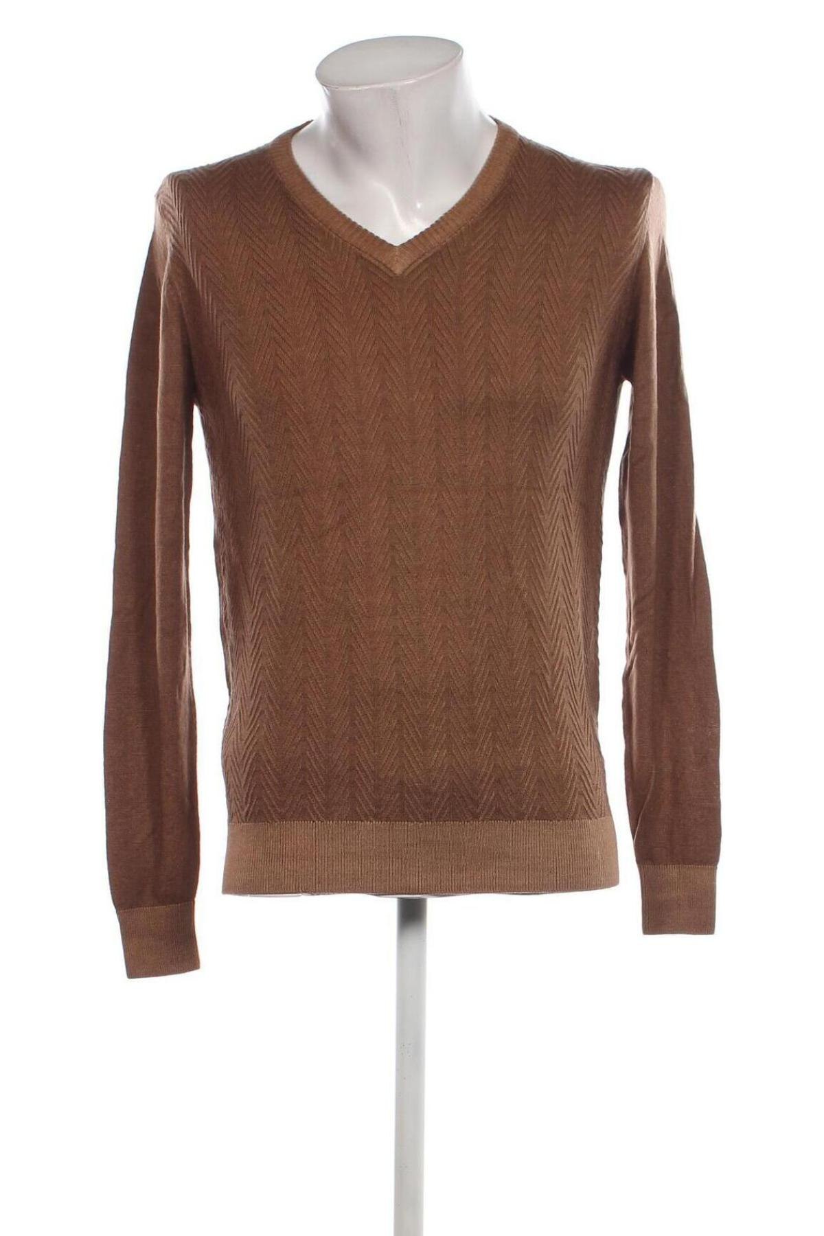 Herrenpullover, Größe M, Farbe Braun, Preis € 8,49