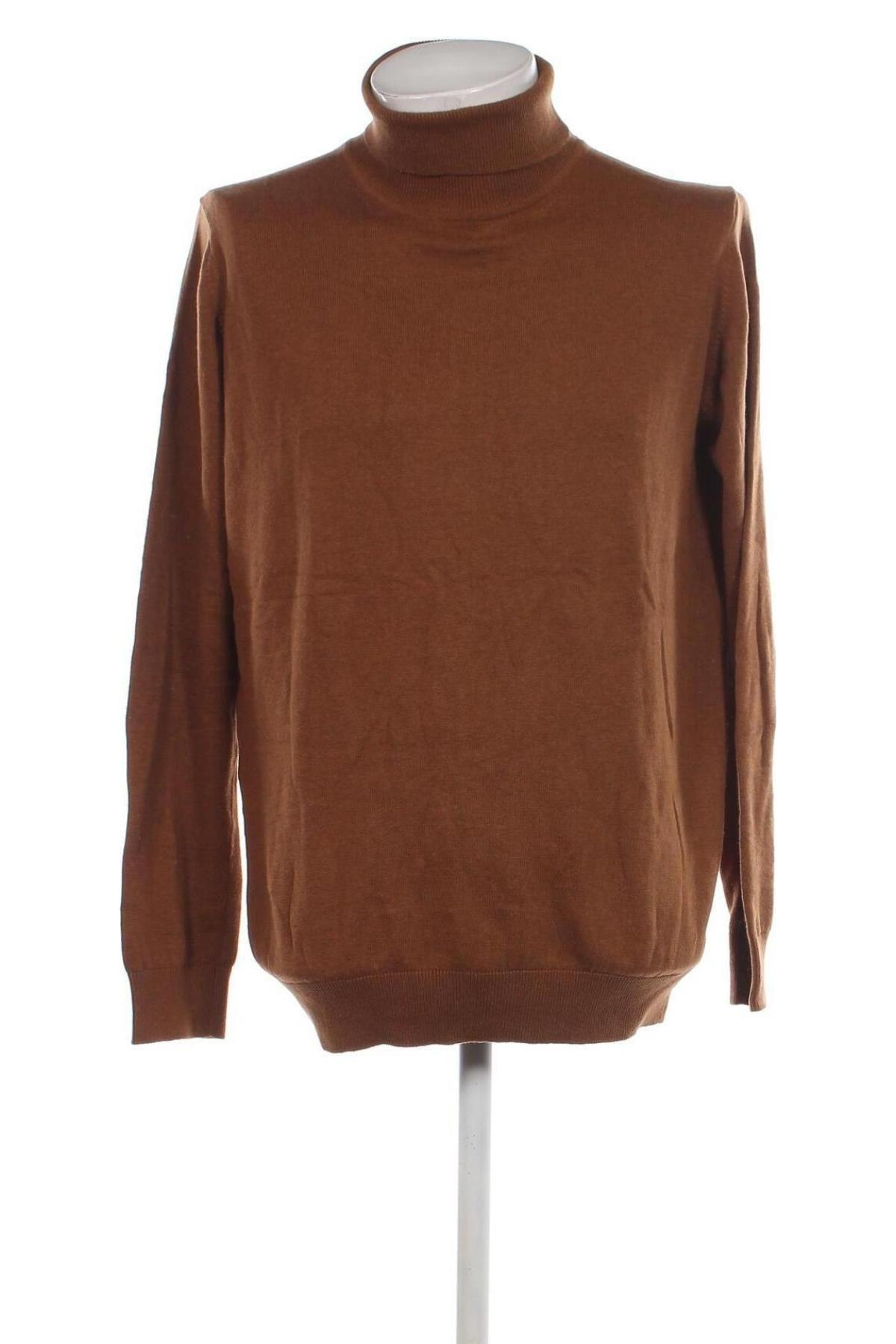 Herrenpullover 17 & Co., Größe XL, Farbe Braun, Preis € 6,49