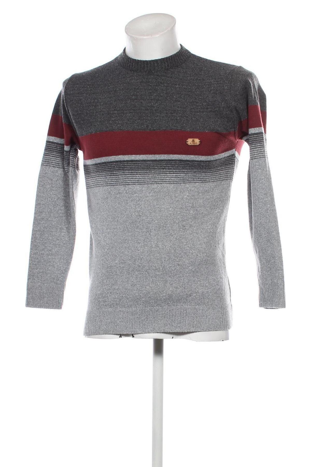 Herrenpullover Almas, Größe L, Farbe Grau, Preis 8,99 €