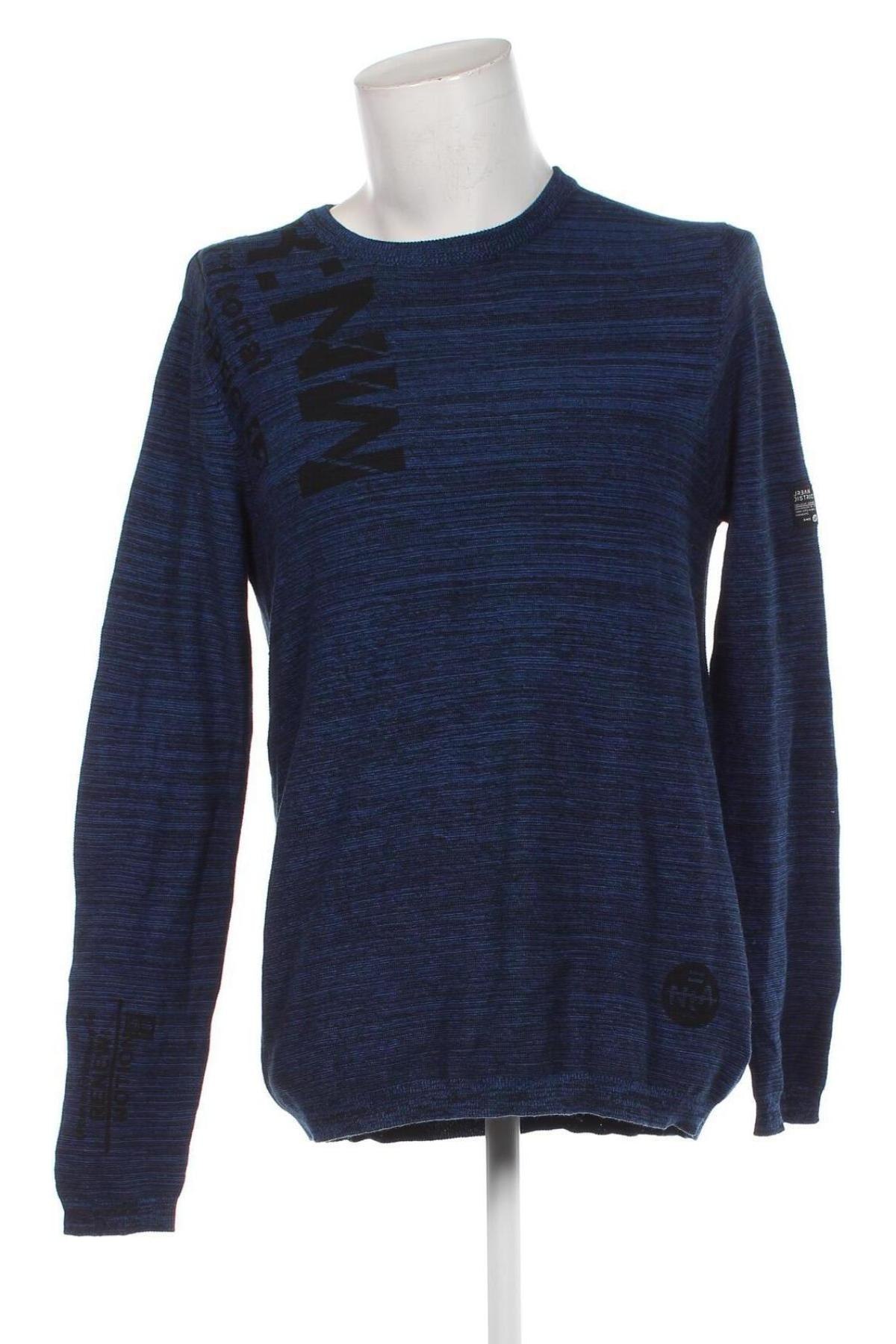 Herrenpullover Angelo Litrico, Größe L, Farbe Blau, Preis 9,49 €